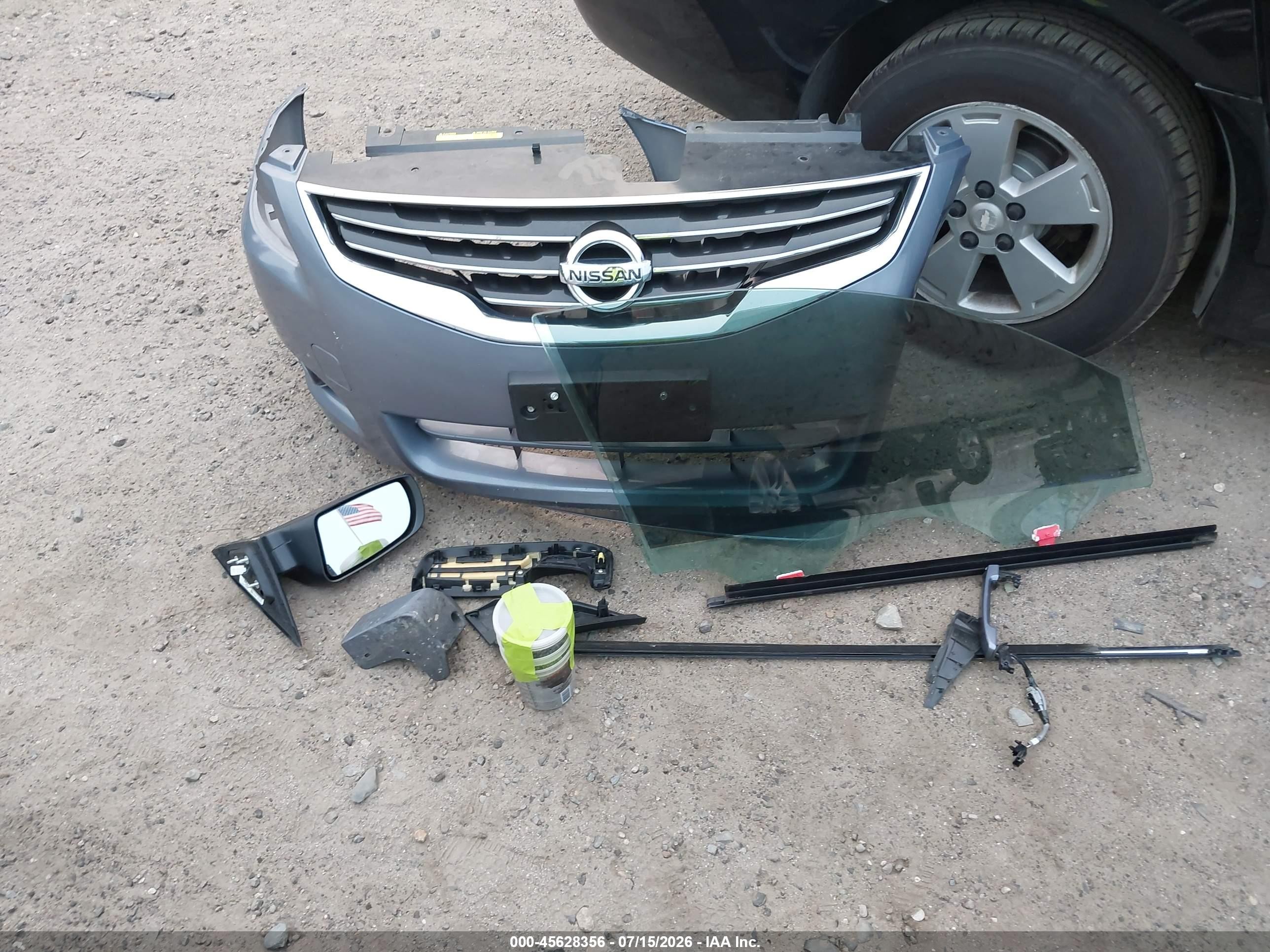 2012 Nissan Altima 2.5 S Синий vin: 1N4AL2AP8CN461687