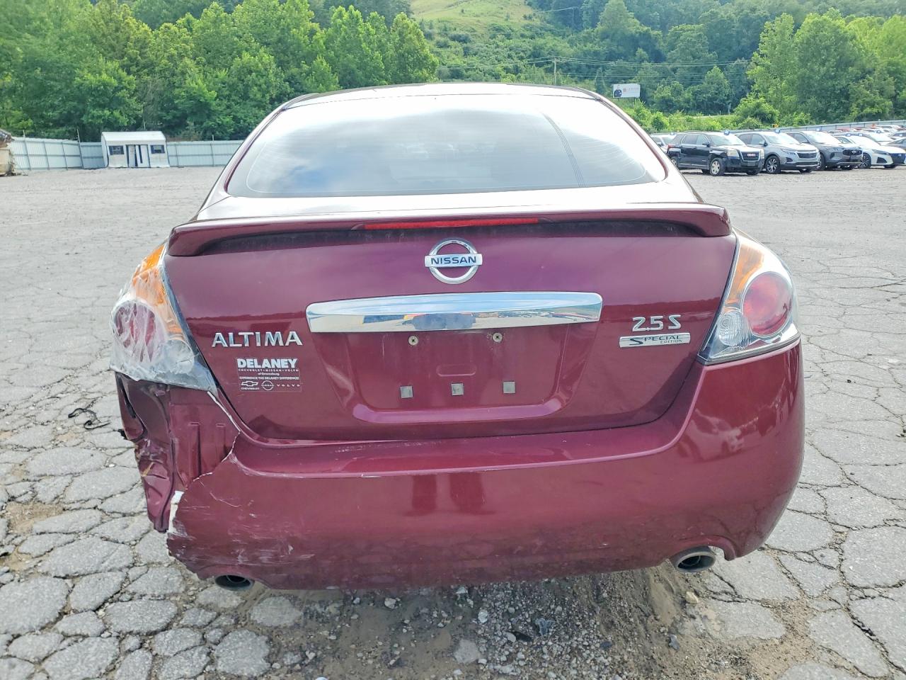 2012 Nissan Altima 2.5 Maroon vin: 1N4AL2AP8CN463729
