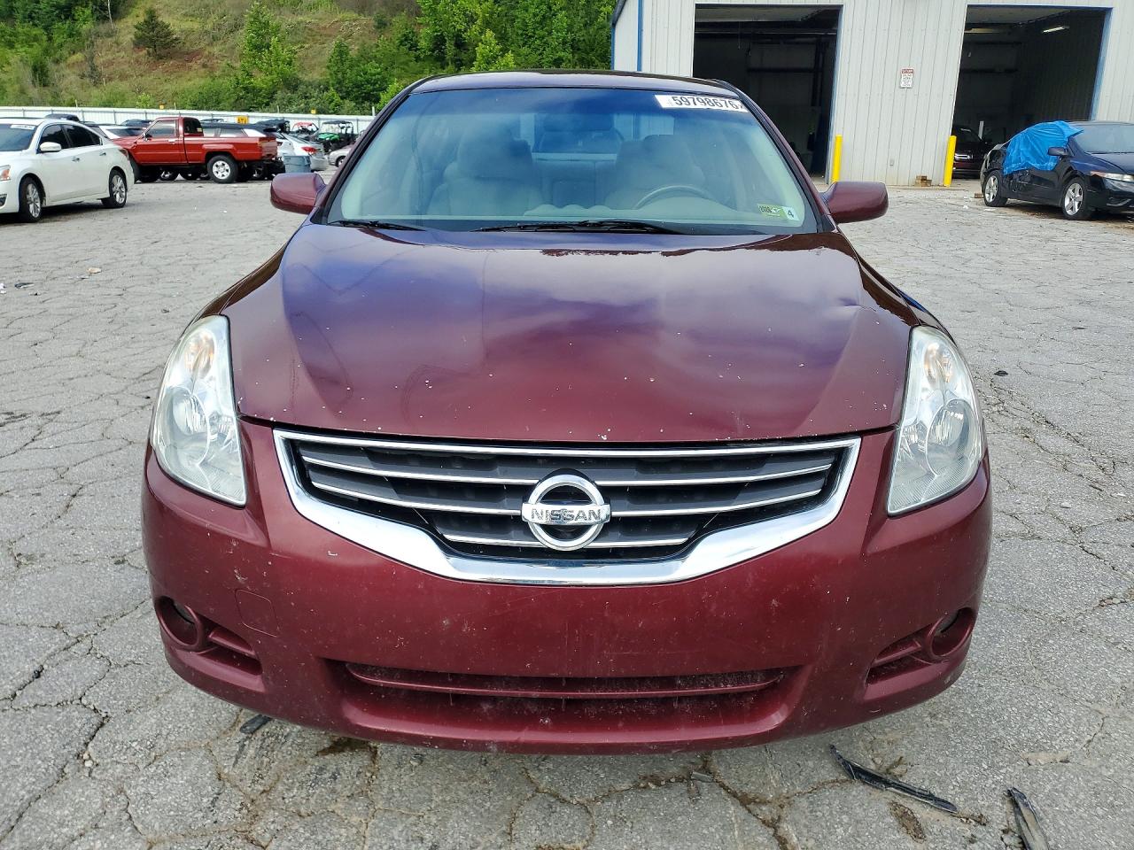 2012 Nissan Altima 2.5 Maroon vin: 1N4AL2AP8CN463729