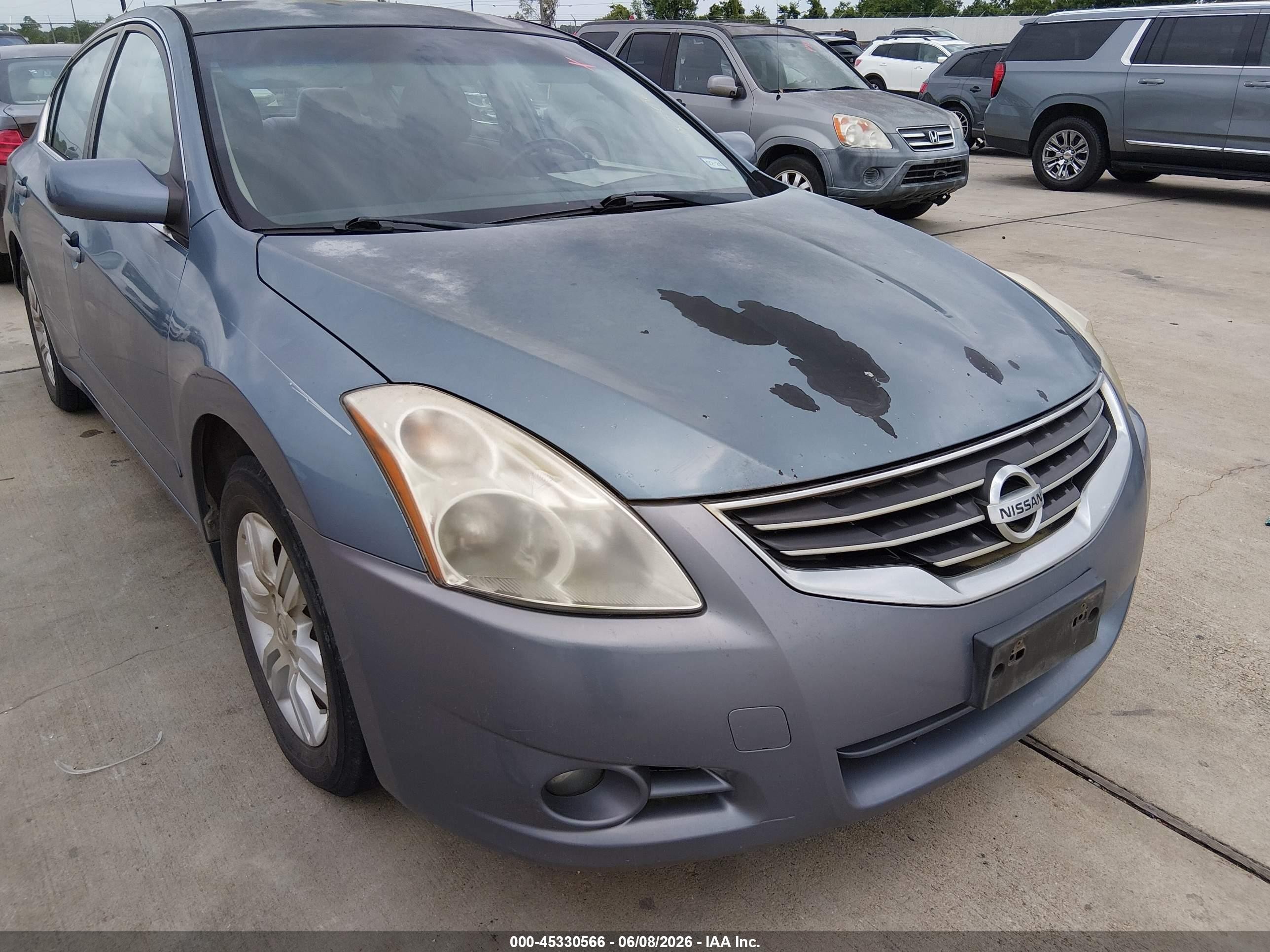 2012 Nissan Altima 2.5 S Blue vin: 1N4AL2AP8CN477534