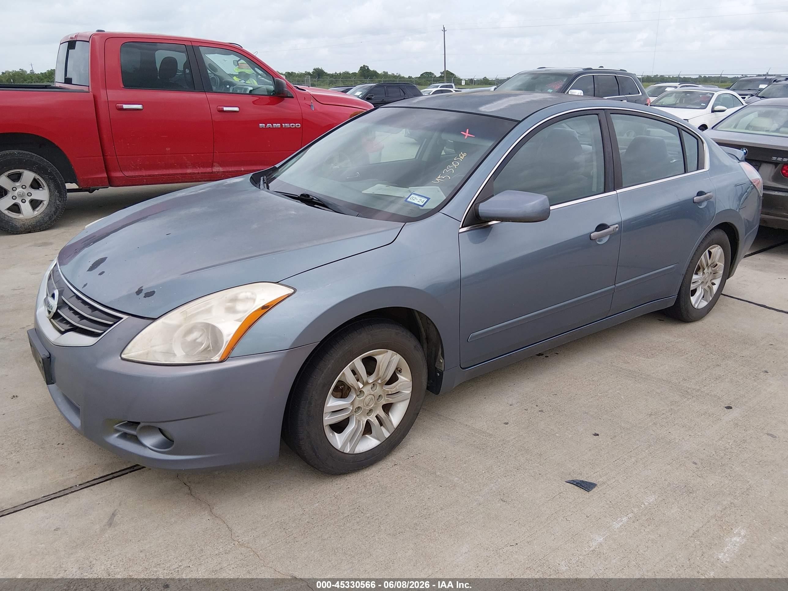 2012 Nissan Altima 2.5 S Blue vin: 1N4AL2AP8CN477534