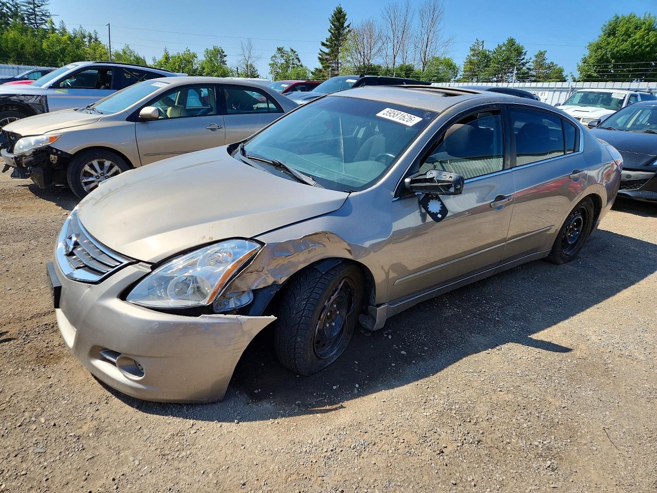 2012 Nissan Altima 2.5 Brown vin: 1N4AL2AP8CN494009