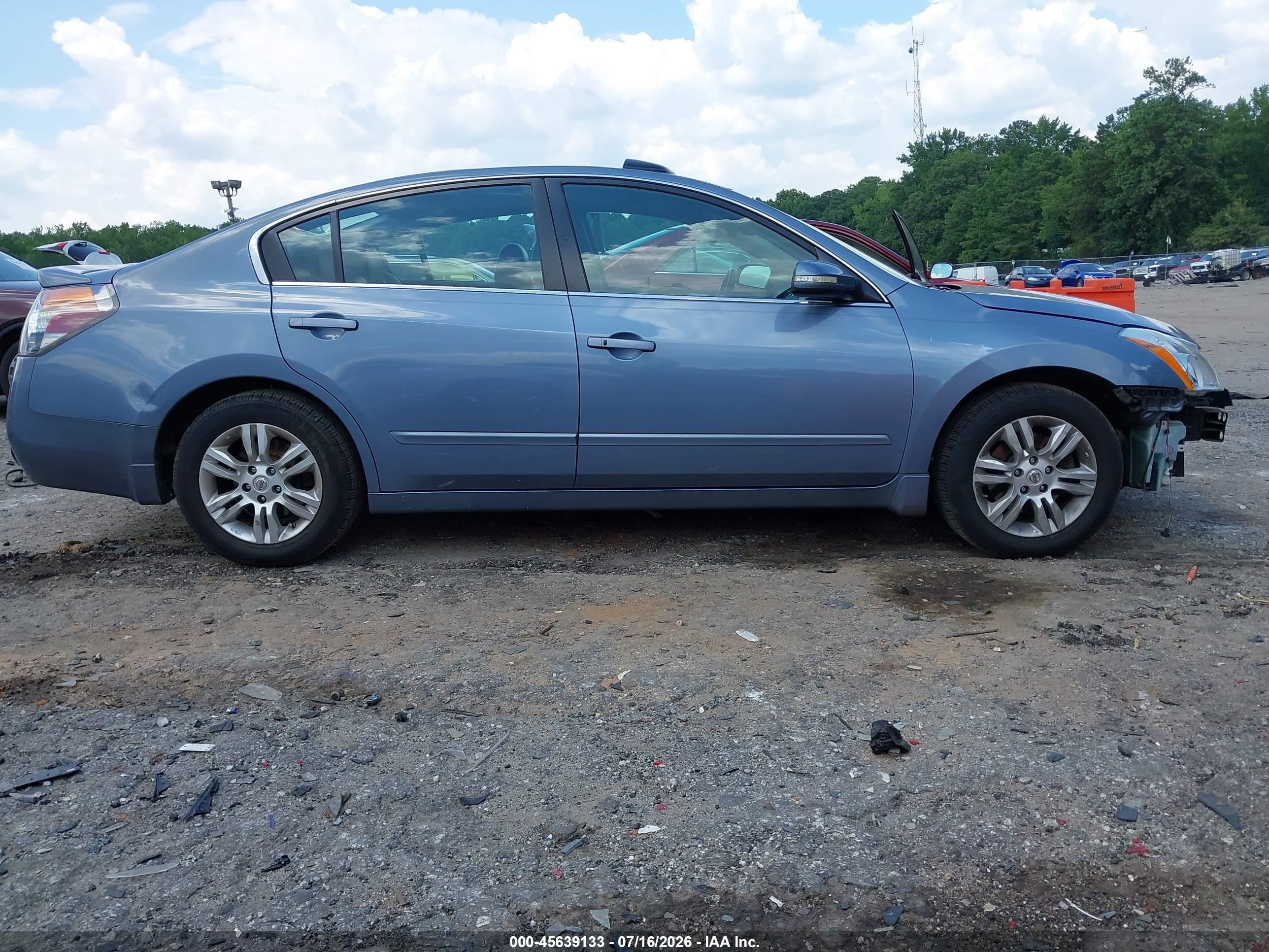2012 Nissan Altima 2.5 S Blue vin: 1N4AL2AP8CN508295