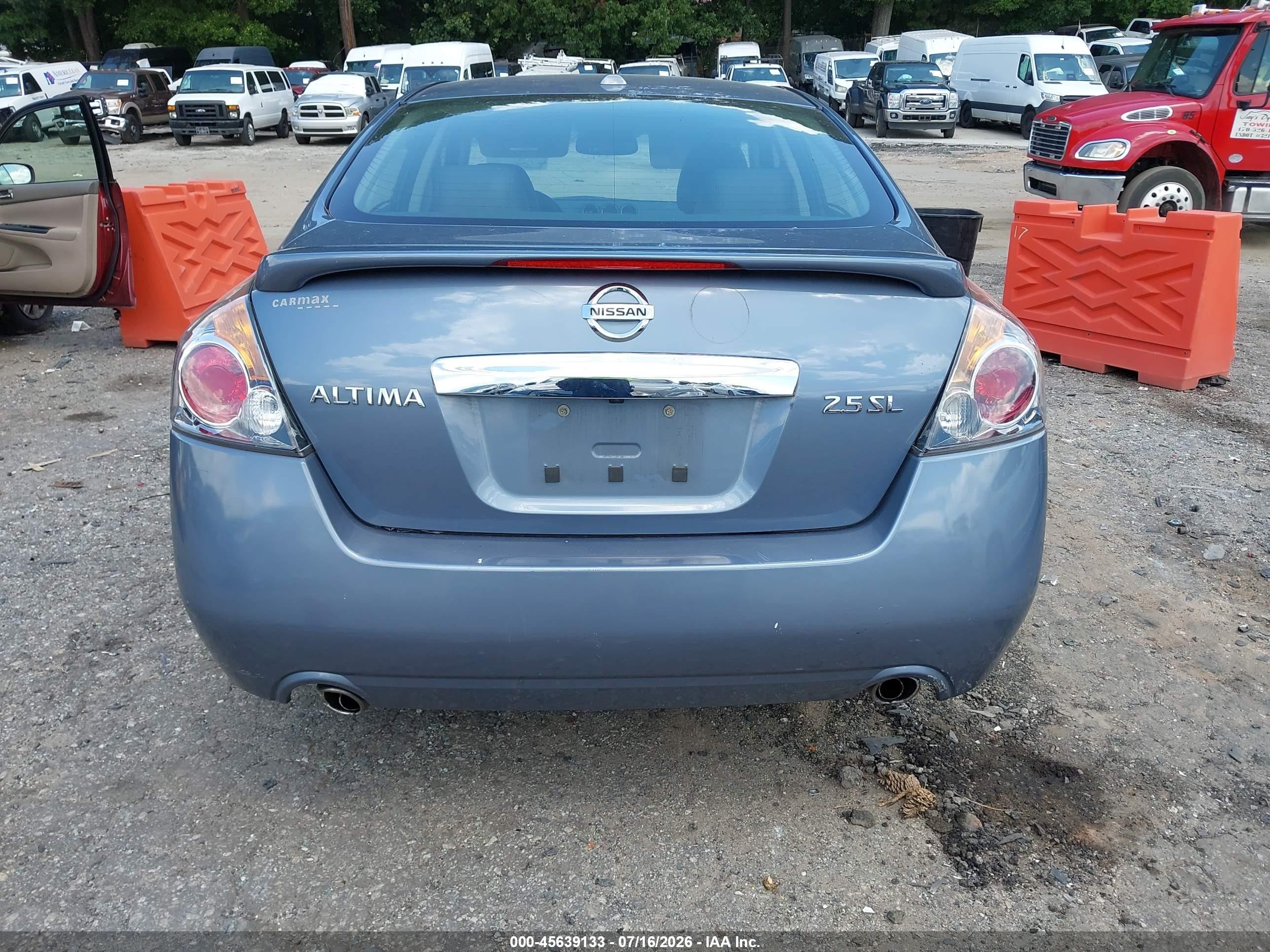 2012 Nissan Altima 2.5 S Blue vin: 1N4AL2AP8CN508295