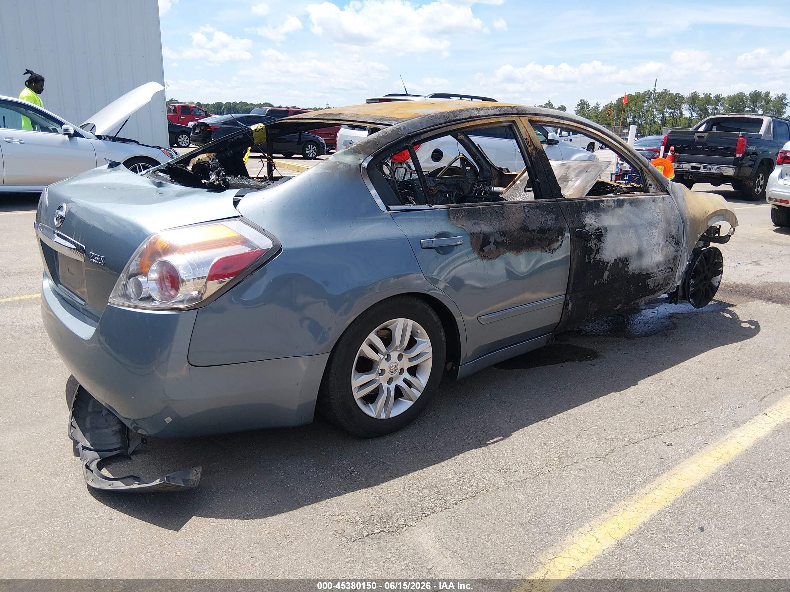2012 Nissan Altima 2.5 S Gray vin: 1N4AL2AP8CN517580