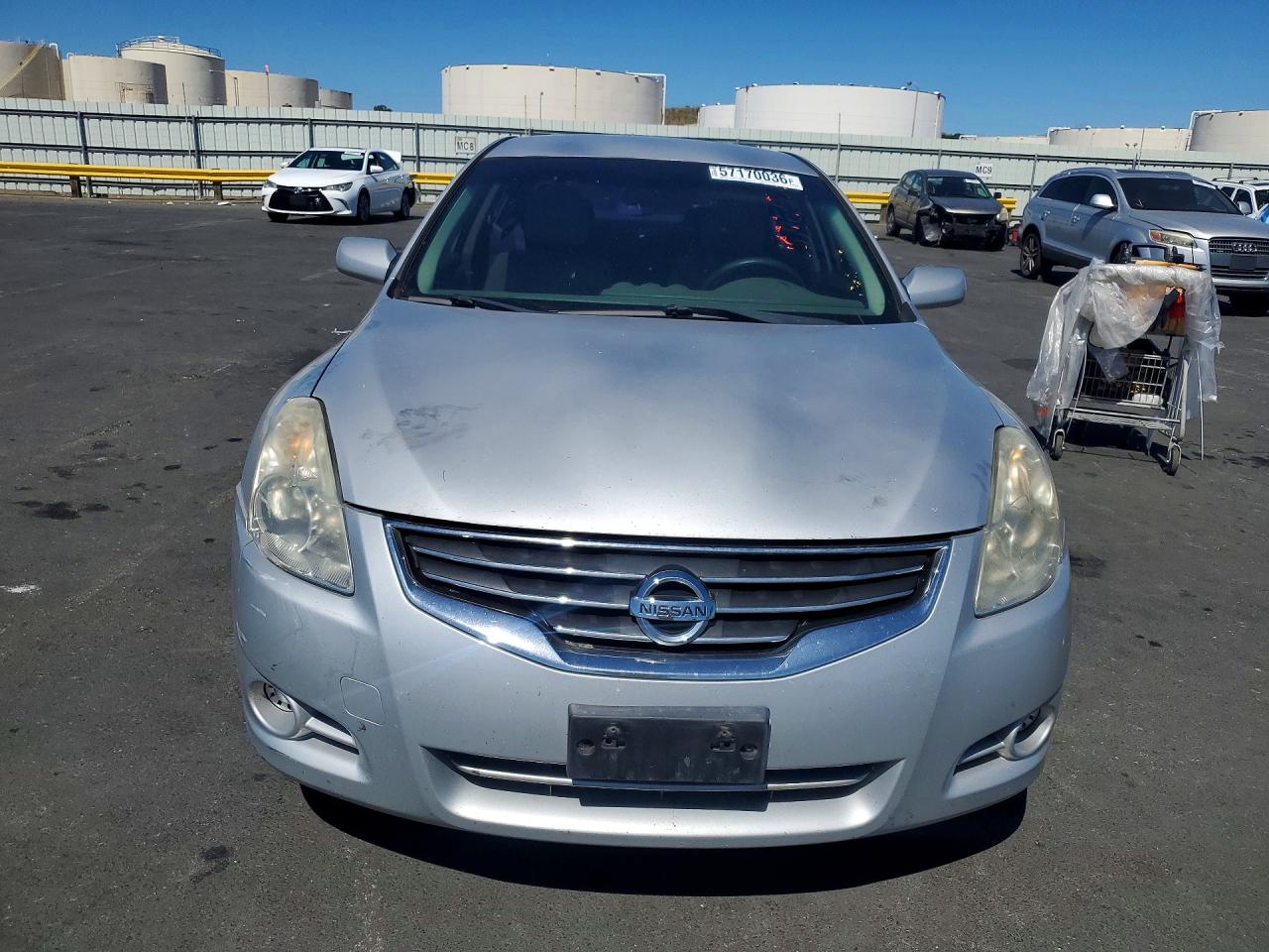 2012 Nissan Altima 2.5 Silver vin: 1N4AL2AP8CN521287