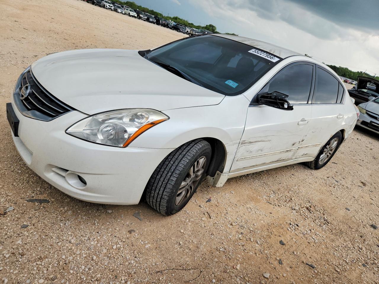 2012 Nissan Altima 2.5 White vin: 1N4AL2AP8CN521340