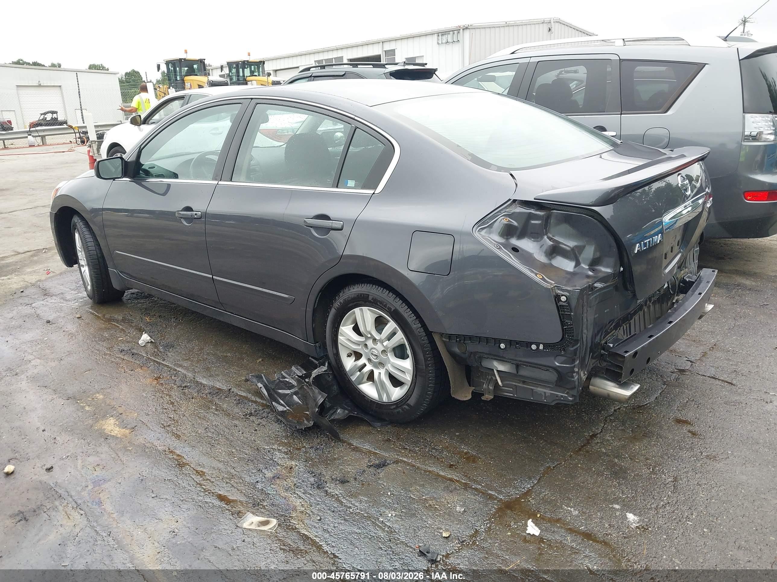 2012 Nissan Altima 2.5 S Gray vin: 1N4AL2AP8CN533021