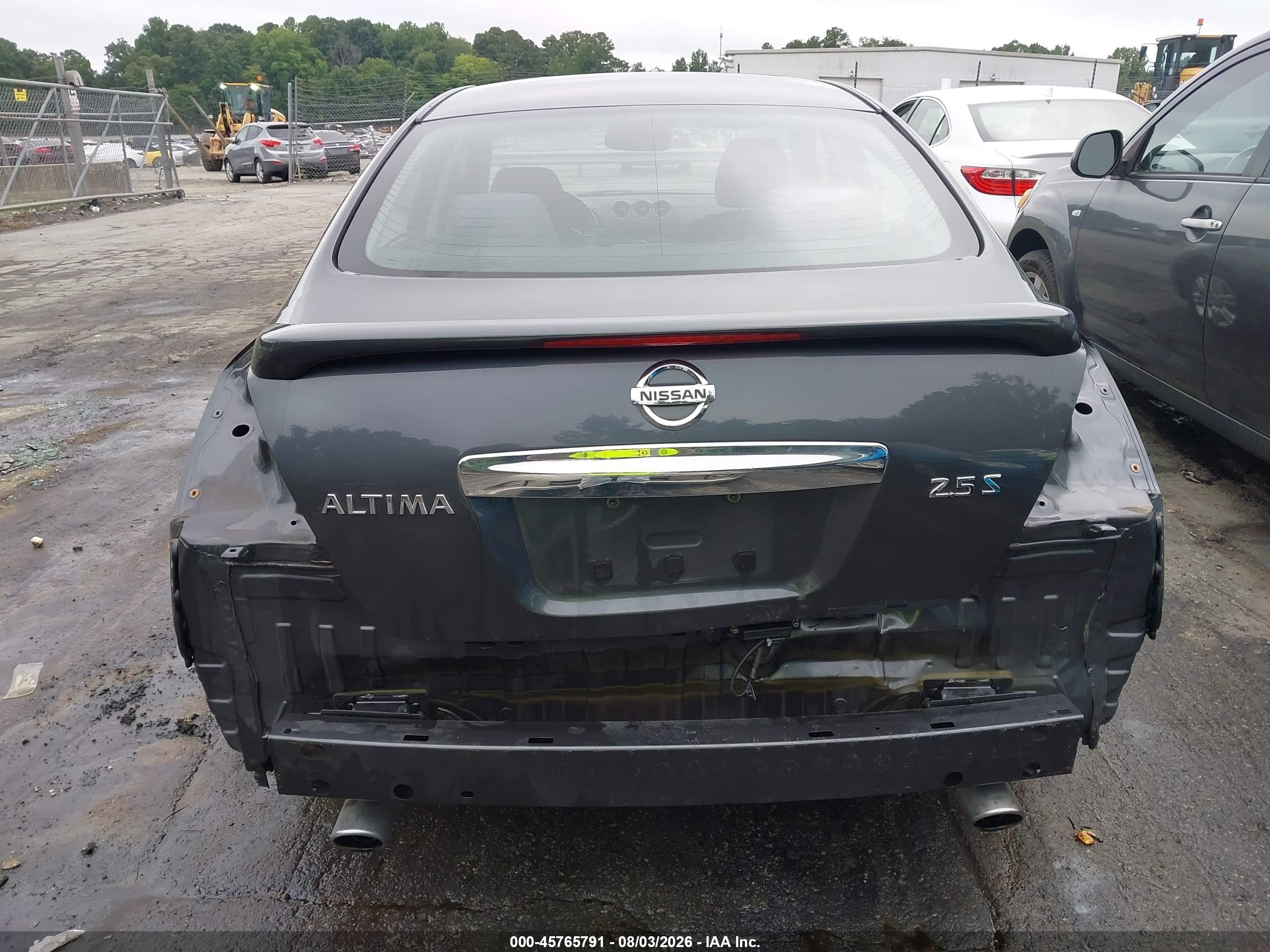 2012 Nissan Altima 2.5 S Gray vin: 1N4AL2AP8CN533021