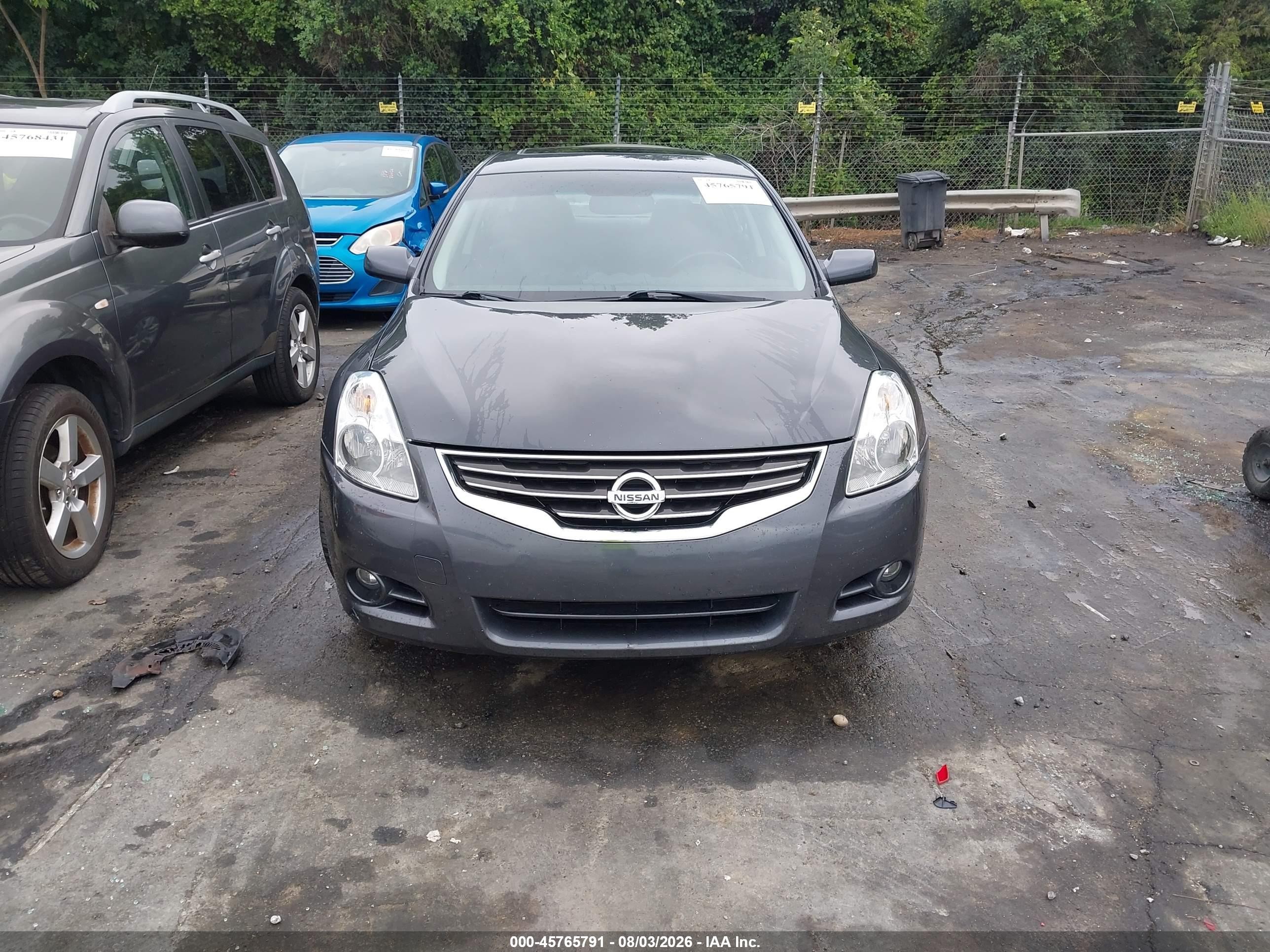 2012 Nissan Altima 2.5 S Gray vin: 1N4AL2AP8CN533021