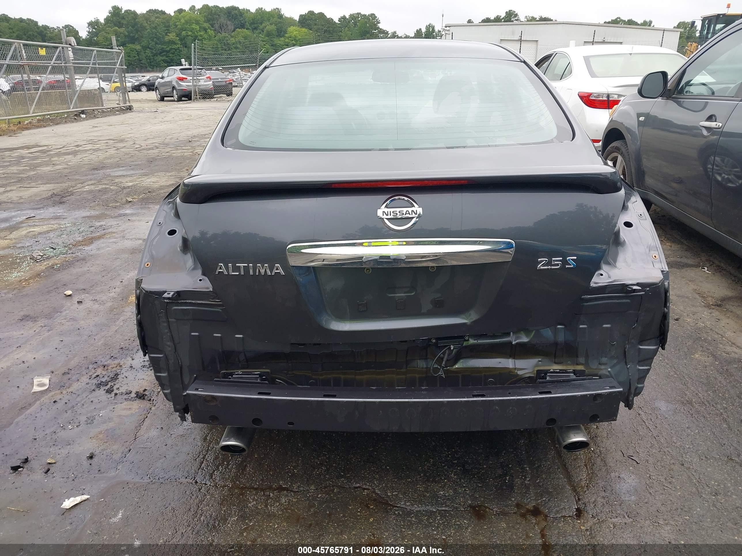 2012 Nissan Altima 2.5 S Gray vin: 1N4AL2AP8CN533021