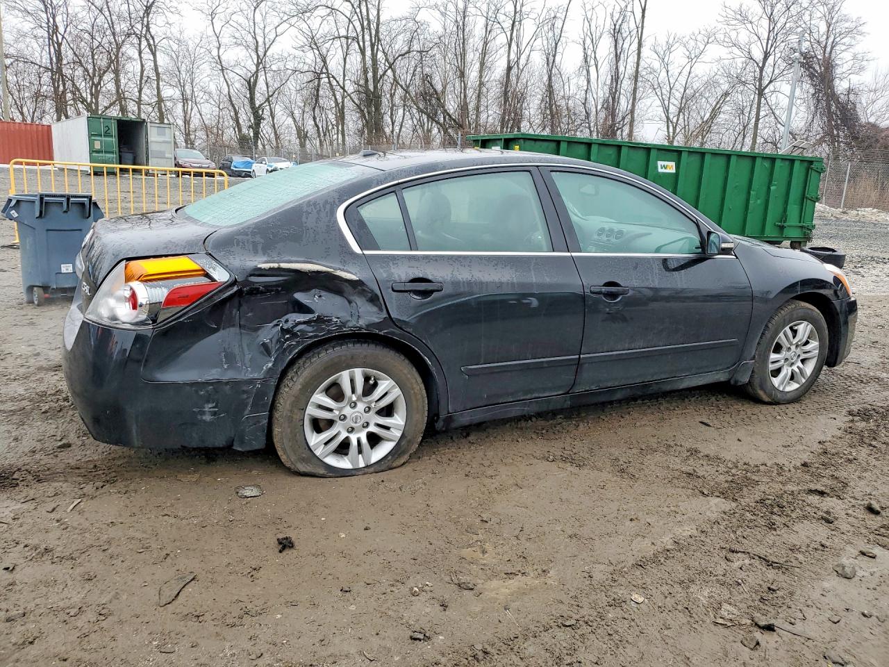 2012 Nissan Altima Base Черный vin: 1N4AL2AP8CN535917