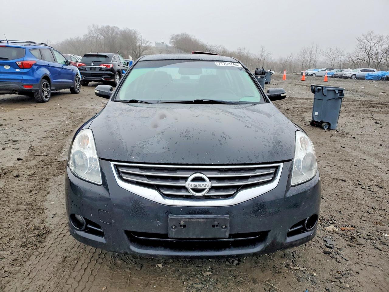 2012 Nissan Altima Base Черный vin: 1N4AL2AP8CN535917