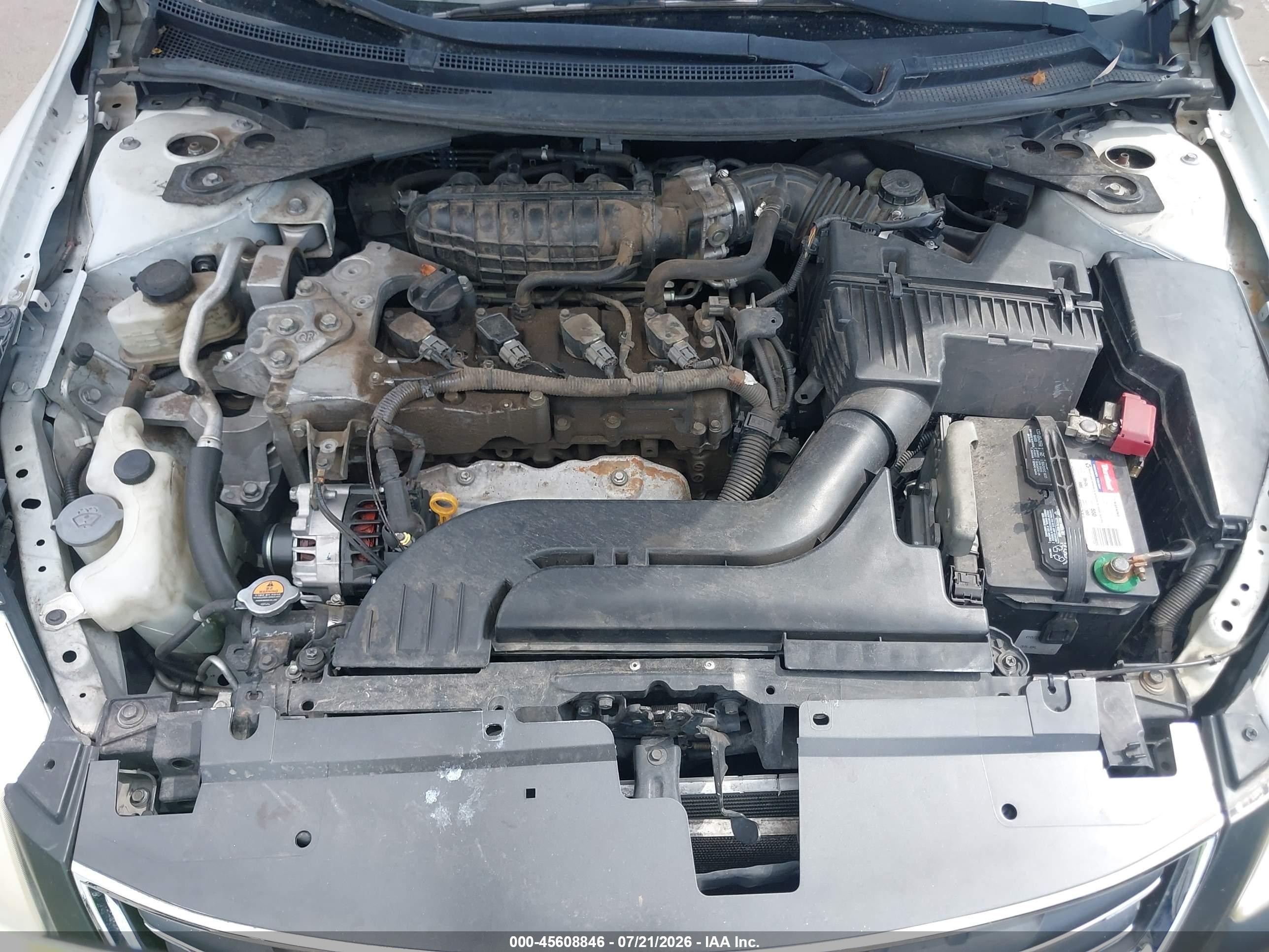 2012 Nissan Altima 2.5 S Белый vin: 1N4AL2AP8CN541989