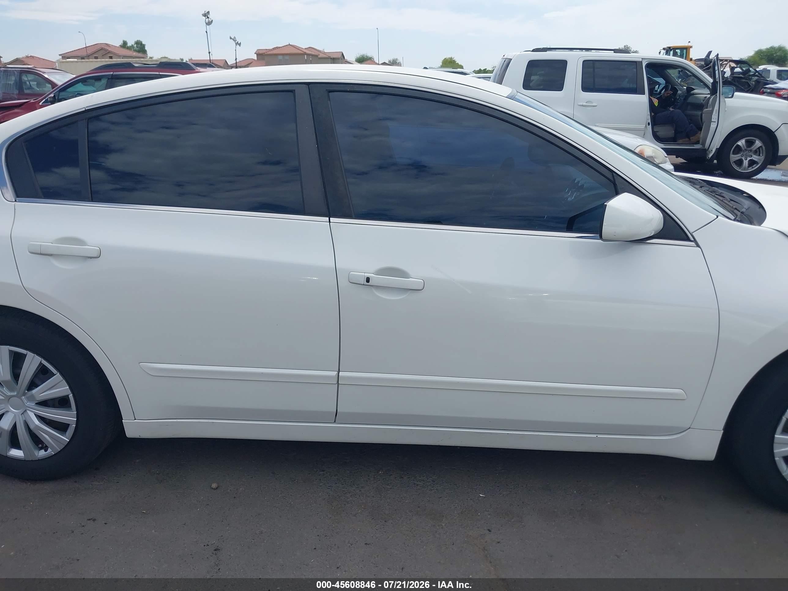 2012 Nissan Altima 2.5 S Белый vin: 1N4AL2AP8CN541989