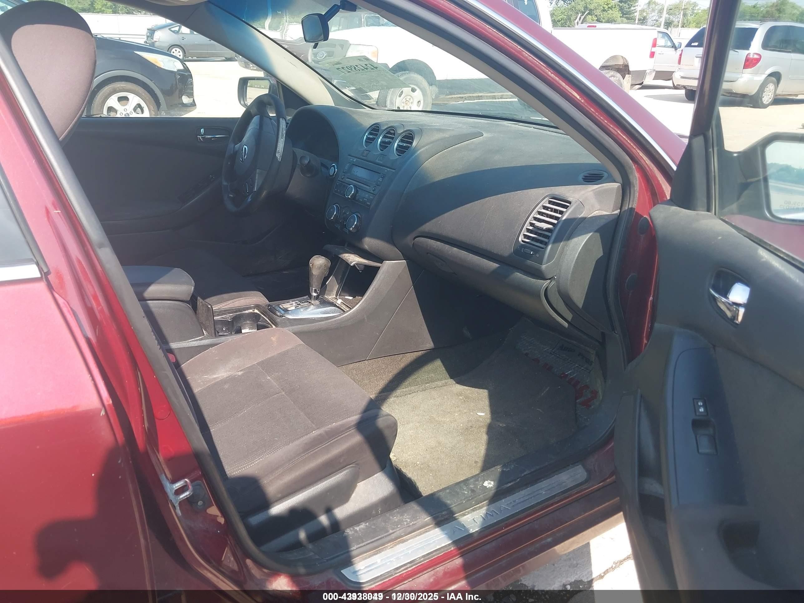 2012 Nissan Altima 2.5 S Maroon vin: 1N4AL2AP8CN555648