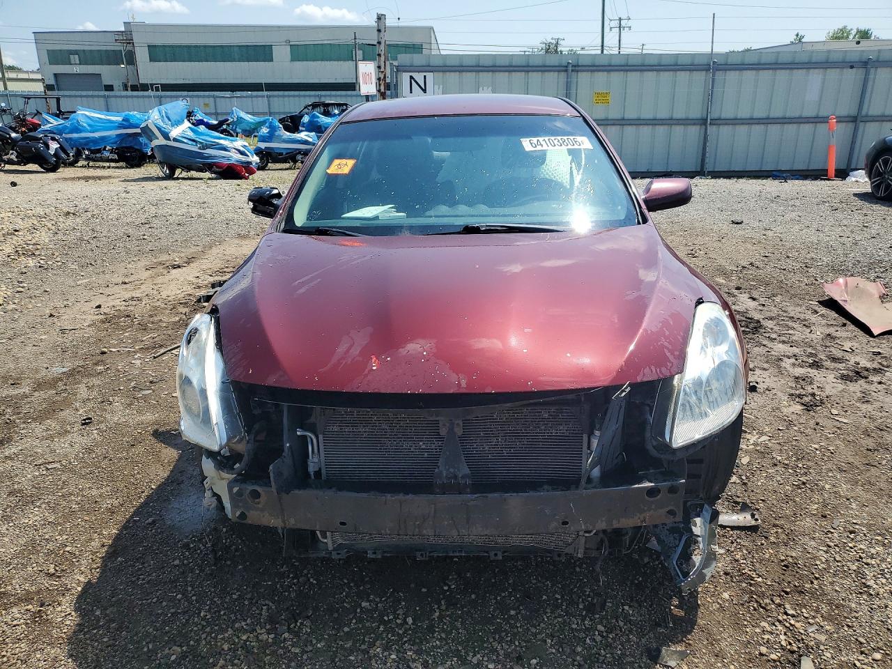 2012 Nissan Altima 2.5 Maroon vin: 1N4AL2AP8CN556198