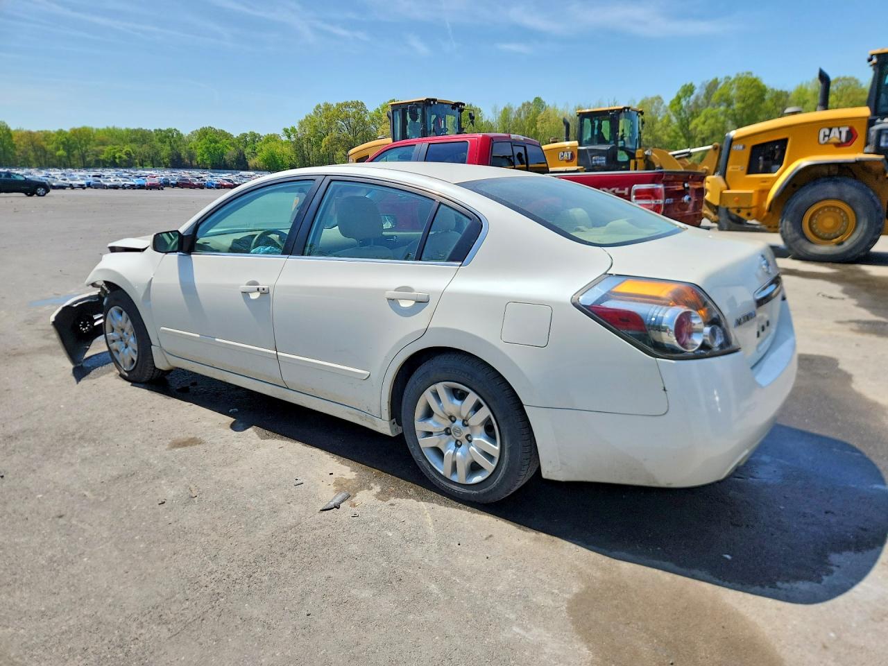 2012 Nissan Altima 2.5 White vin: 1N4AL2AP8CN567847
