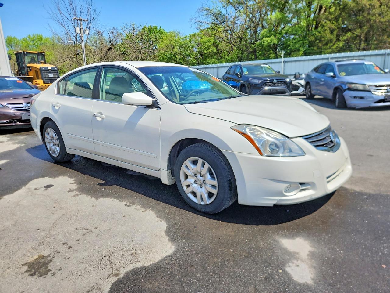 2012 Nissan Altima 2.5 White vin: 1N4AL2AP8CN567847