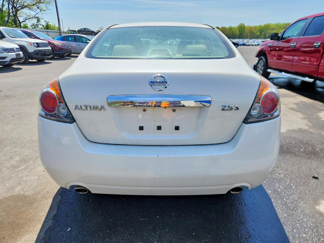 2012 Nissan Altima 2.5 White vin: 1N4AL2AP8CN567847