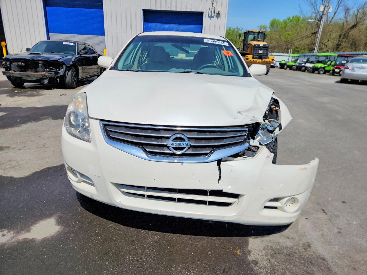 2012 Nissan Altima 2.5 White vin: 1N4AL2AP8CN567847