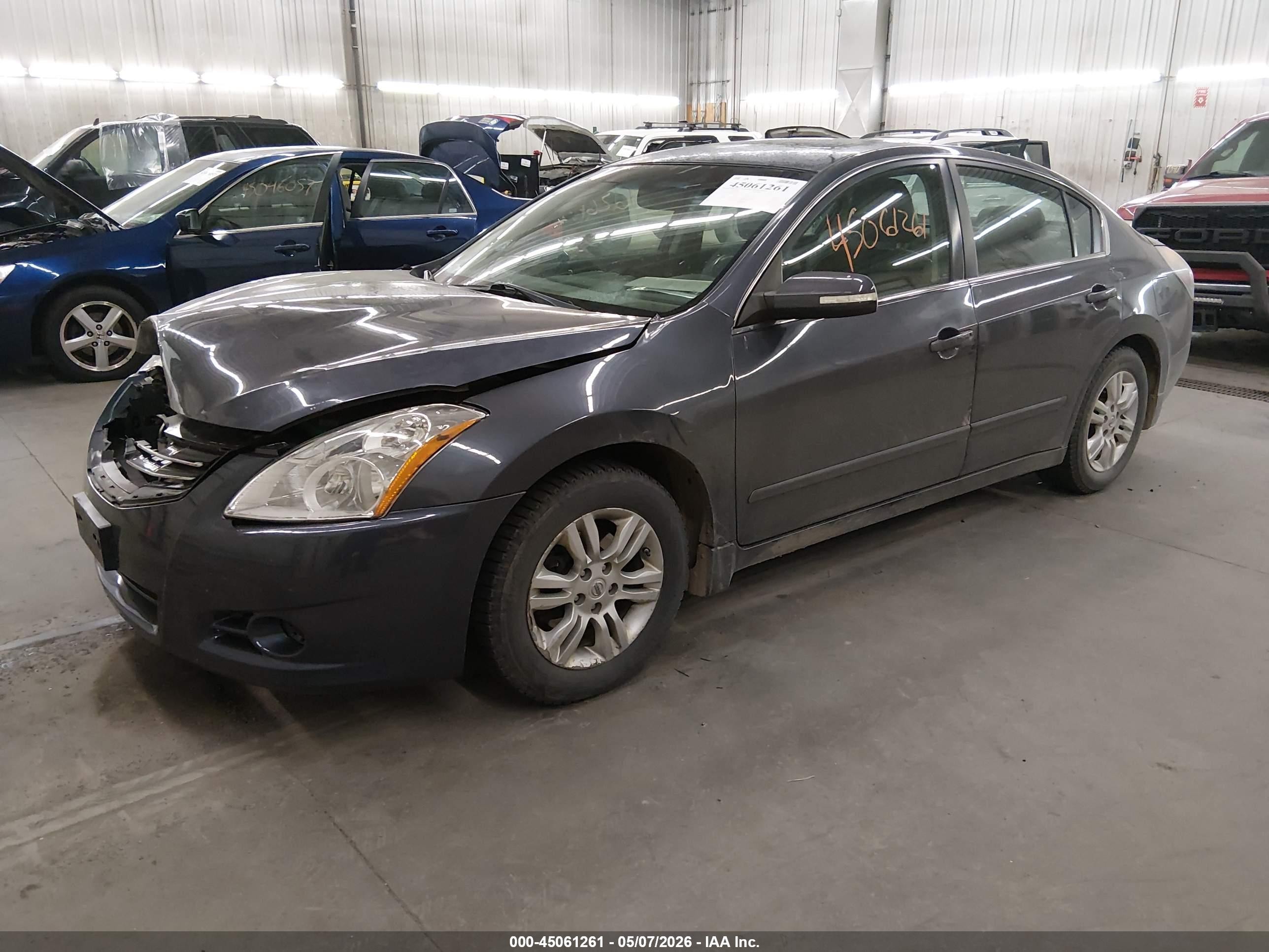 2012 Nissan Altima 2.5 S Серый vin: 1N4AL2AP8CN570862