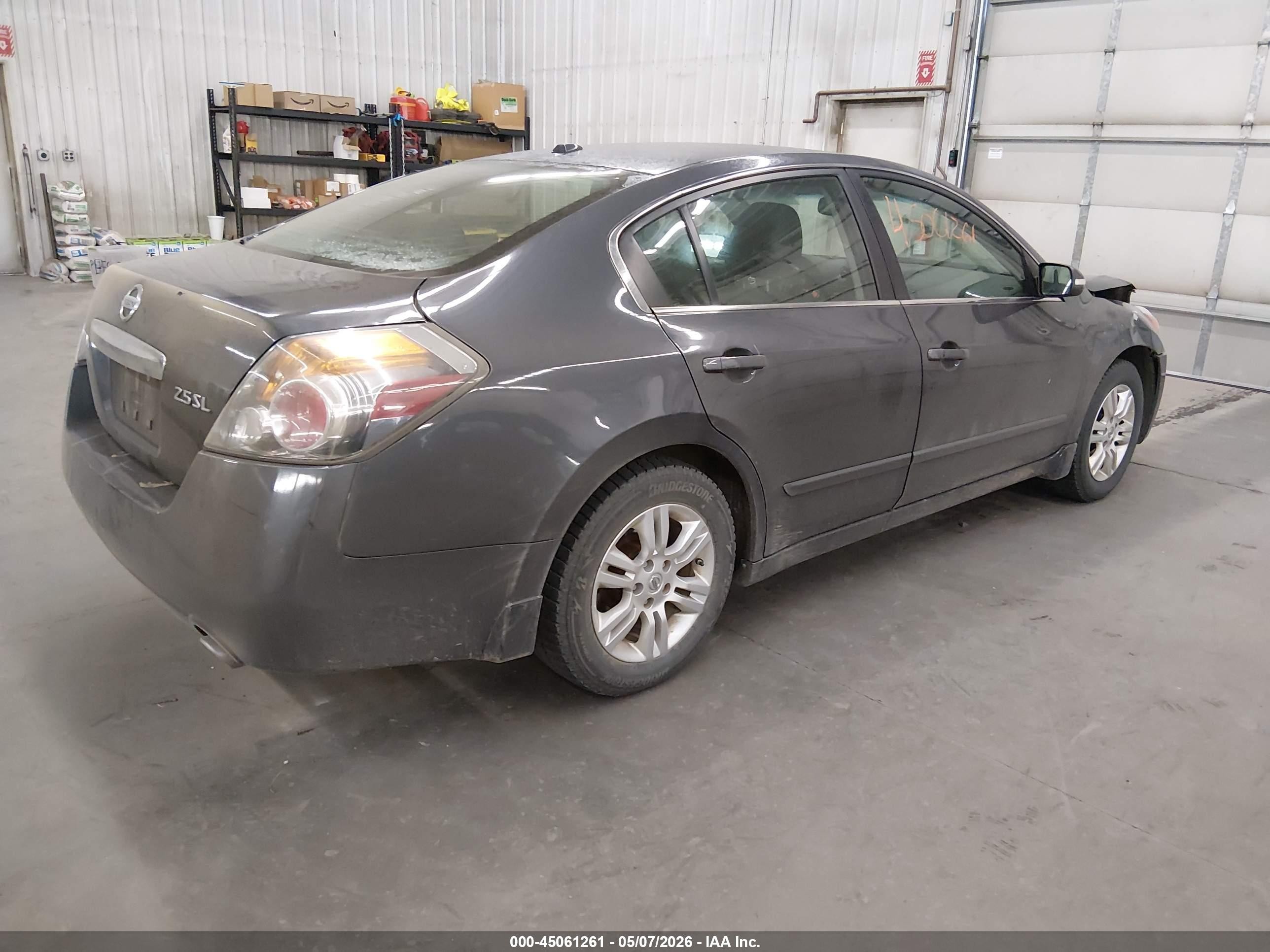 2012 Nissan Altima 2.5 S Серый vin: 1N4AL2AP8CN570862