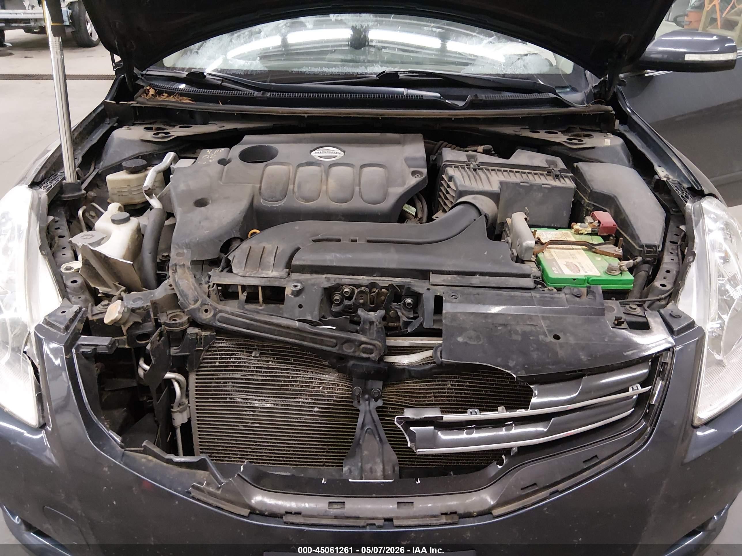 2012 Nissan Altima 2.5 S Серый vin: 1N4AL2AP8CN570862