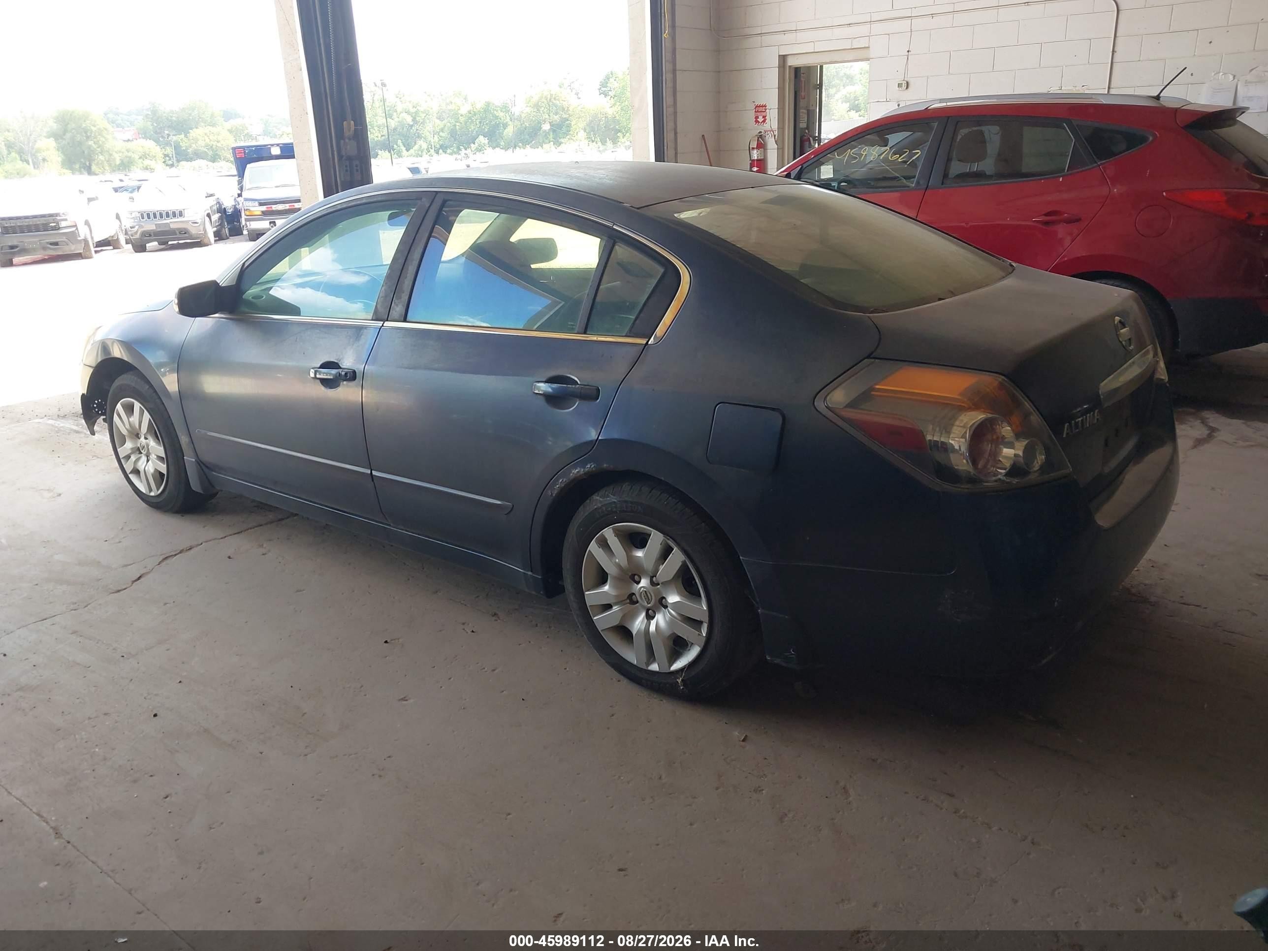 2010 Nissan Altima 2.5 S Blue vin: 1N4AL2AP9AN410258