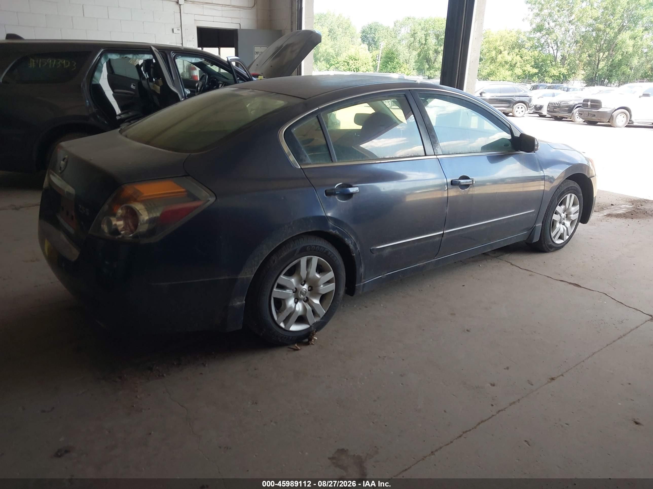 2010 Nissan Altima 2.5 S Blue vin: 1N4AL2AP9AN410258