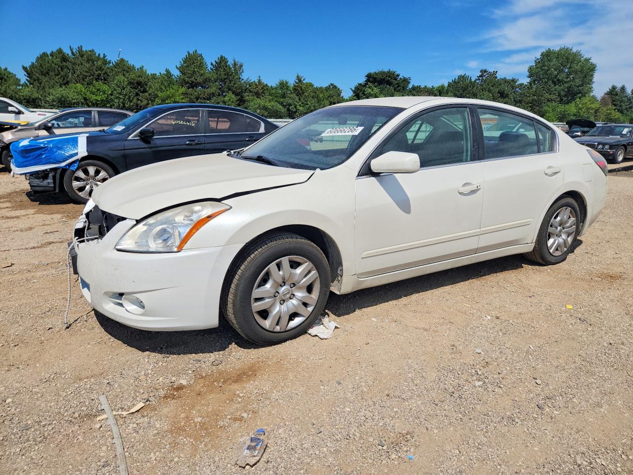 2010 Nissan Altima Base White vin: 1N4AL2AP9AN452302