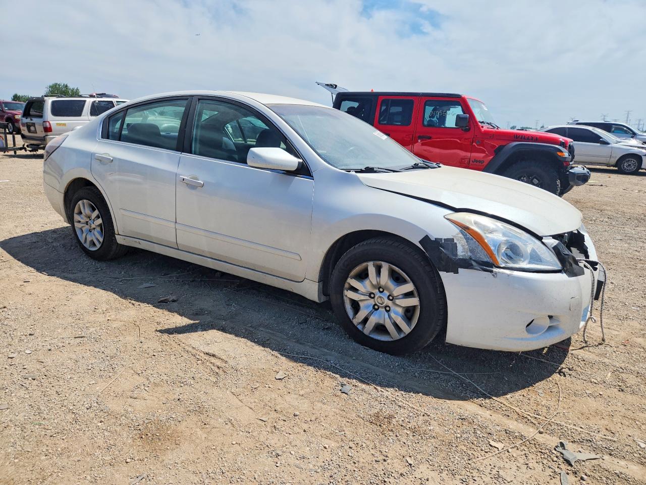 2010 Nissan Altima Base White vin: 1N4AL2AP9AN452302