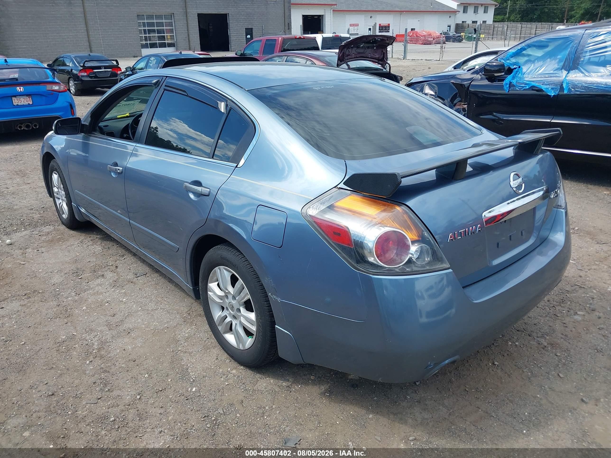 2010 Nissan Altima 2.5 S Серый vin: 1N4AL2AP9AN488720
