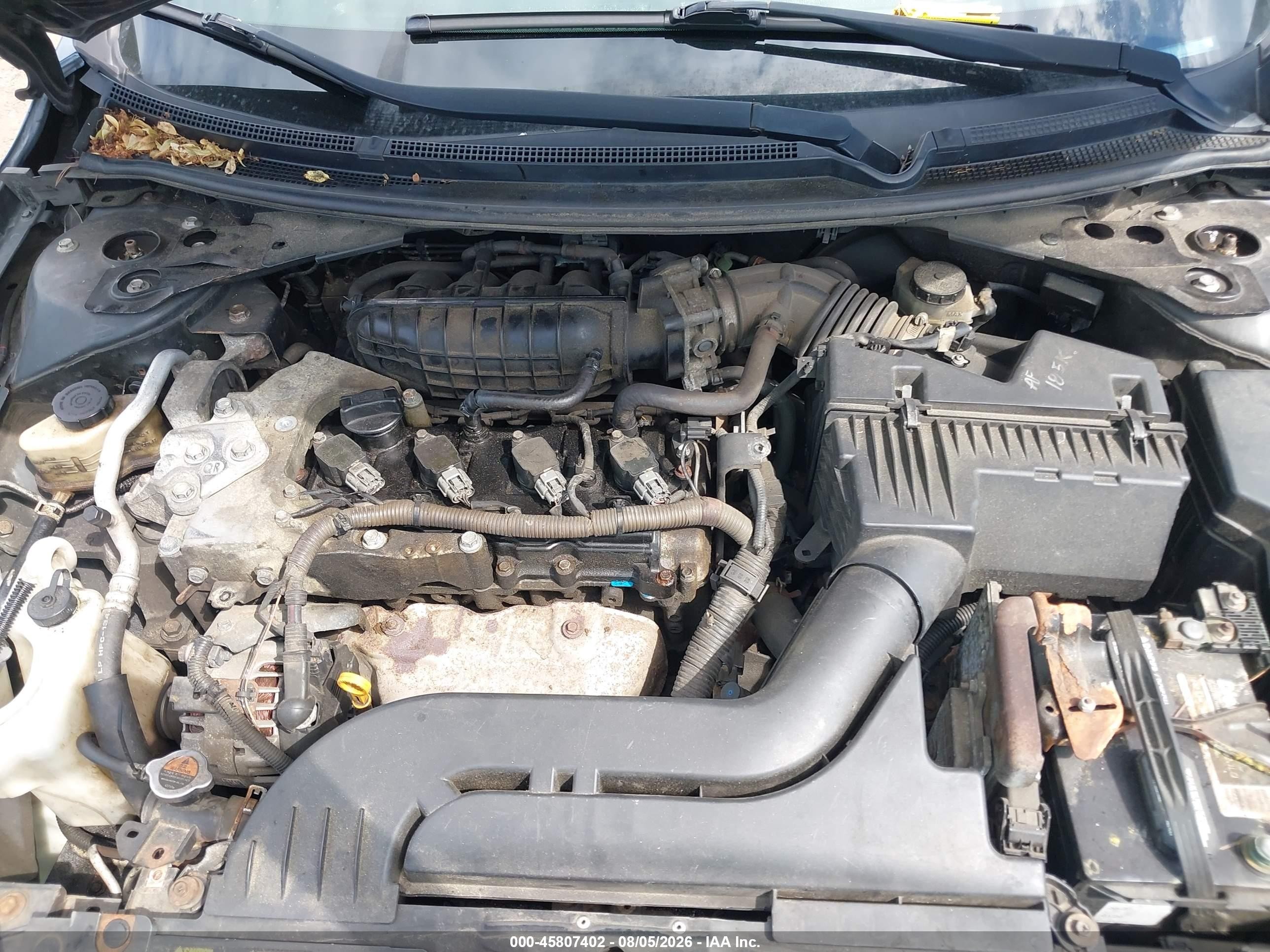 2010 Nissan Altima 2.5 S Серый vin: 1N4AL2AP9AN488720