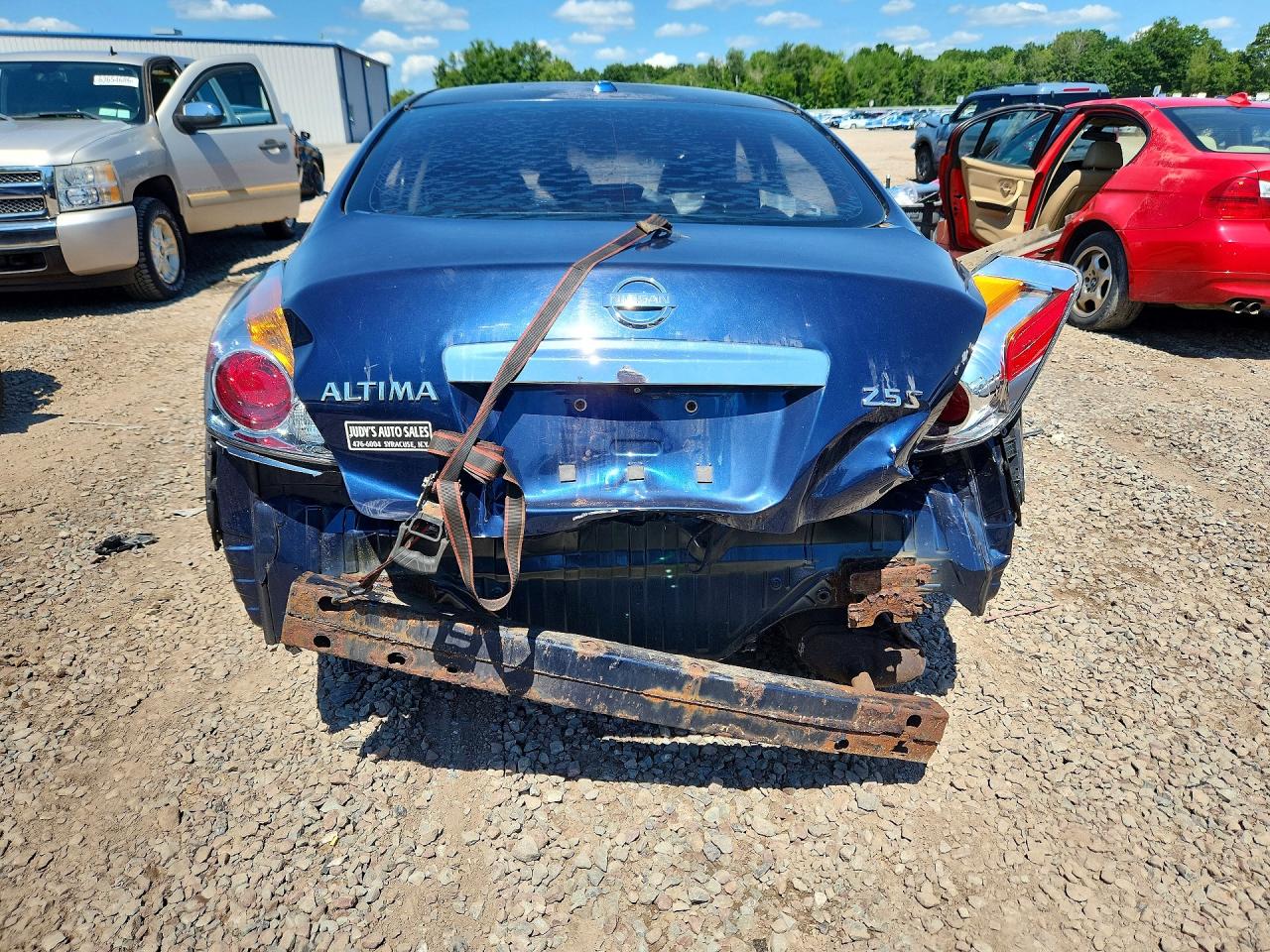 2010 Nissan Altima 2.5 Blue vin: 1N4AL2AP9AN508187