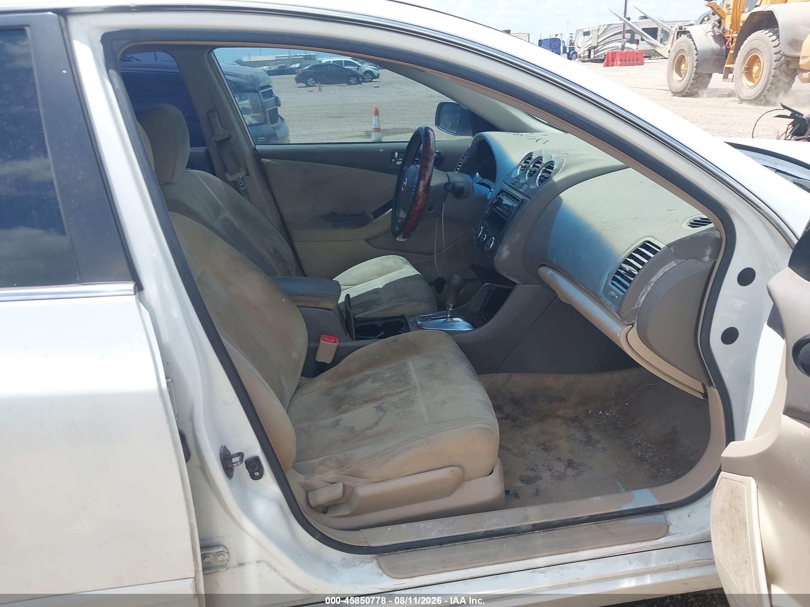 2010 Nissan Altima 2.5 S White vin: 1N4AL2AP9AN508657