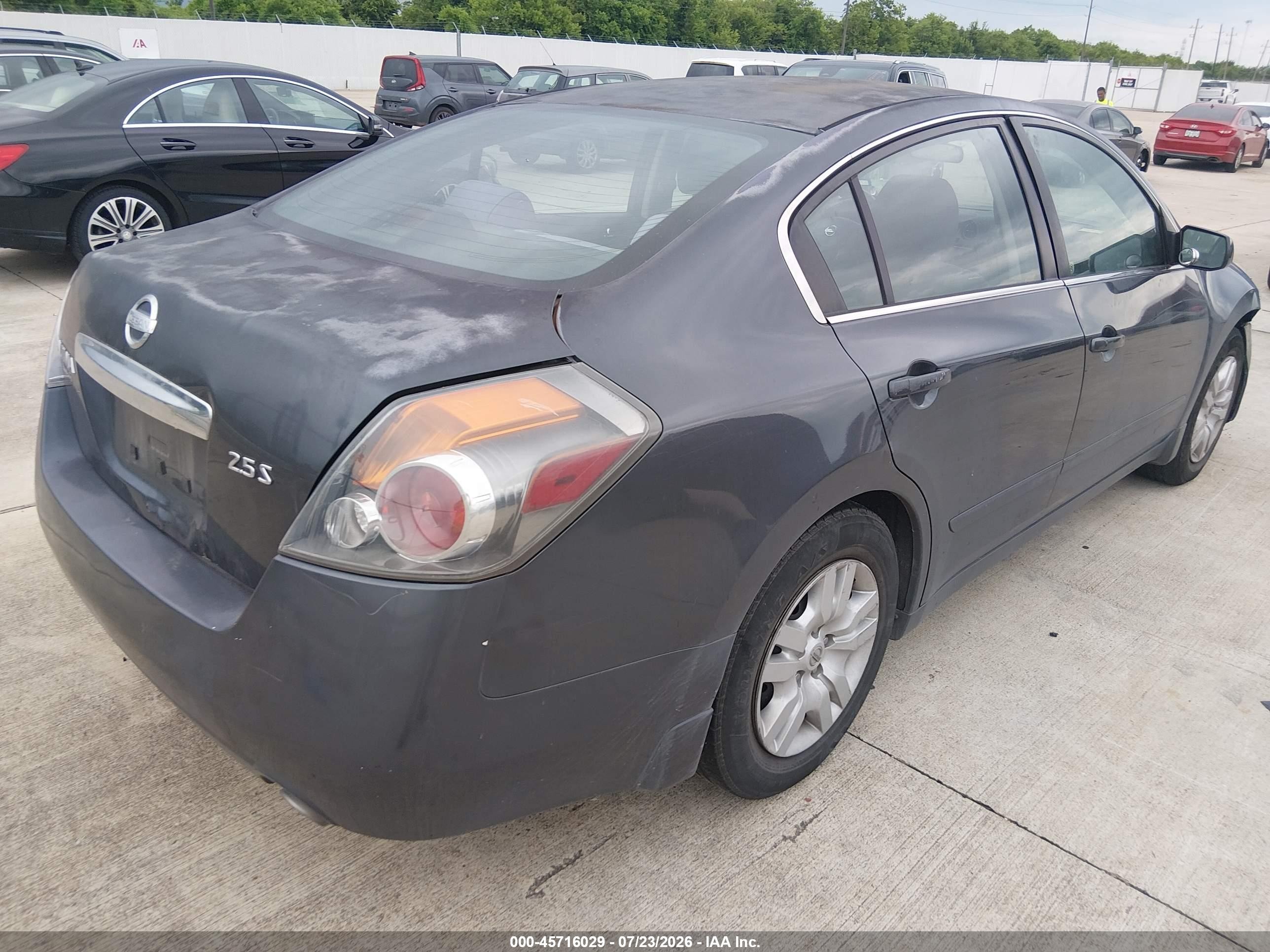 2010 Nissan Altima 2.5 S Серый vin: 1N4AL2AP9AN521778