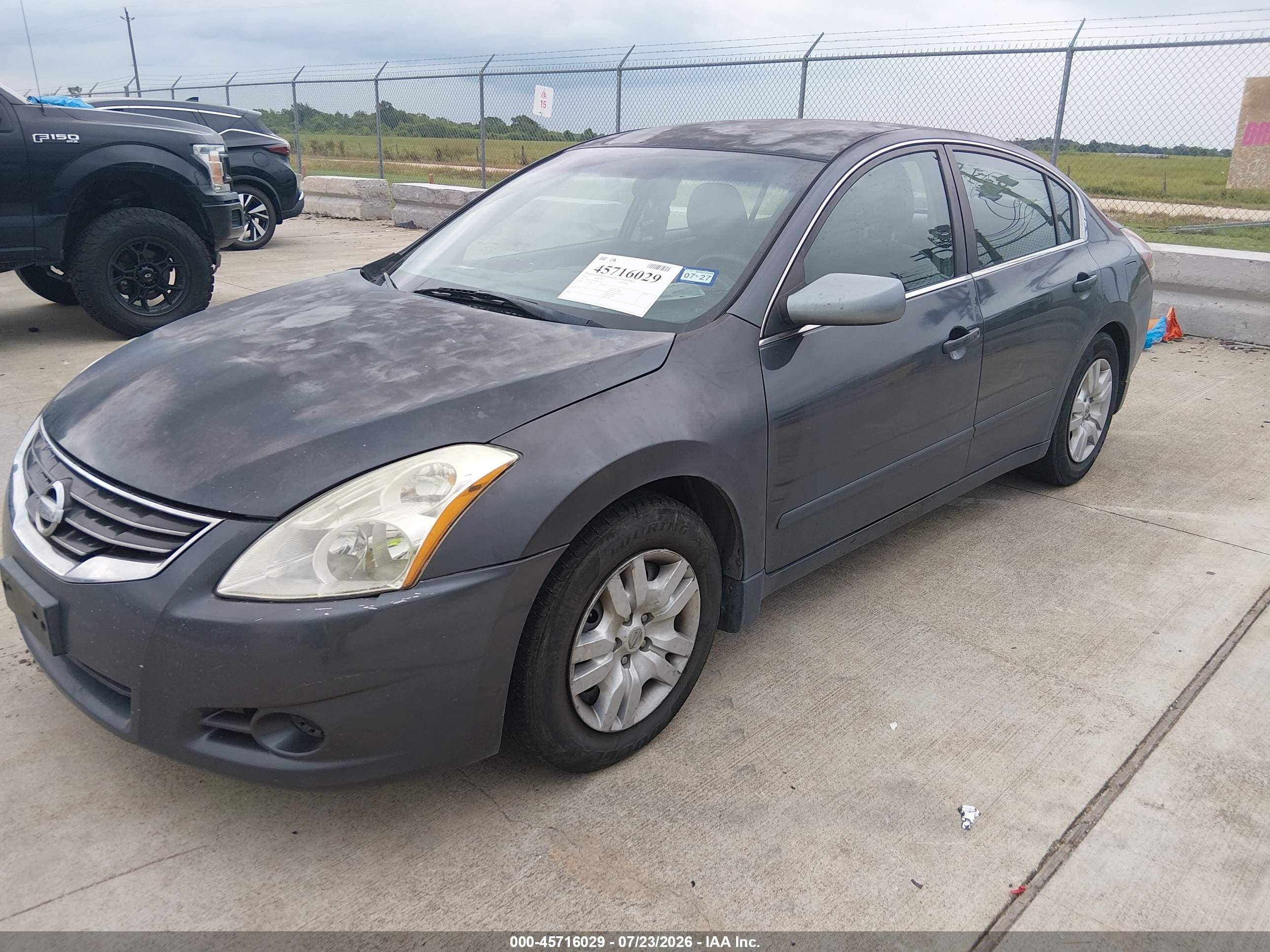 2010 Nissan Altima 2.5 S Серый vin: 1N4AL2AP9AN521778