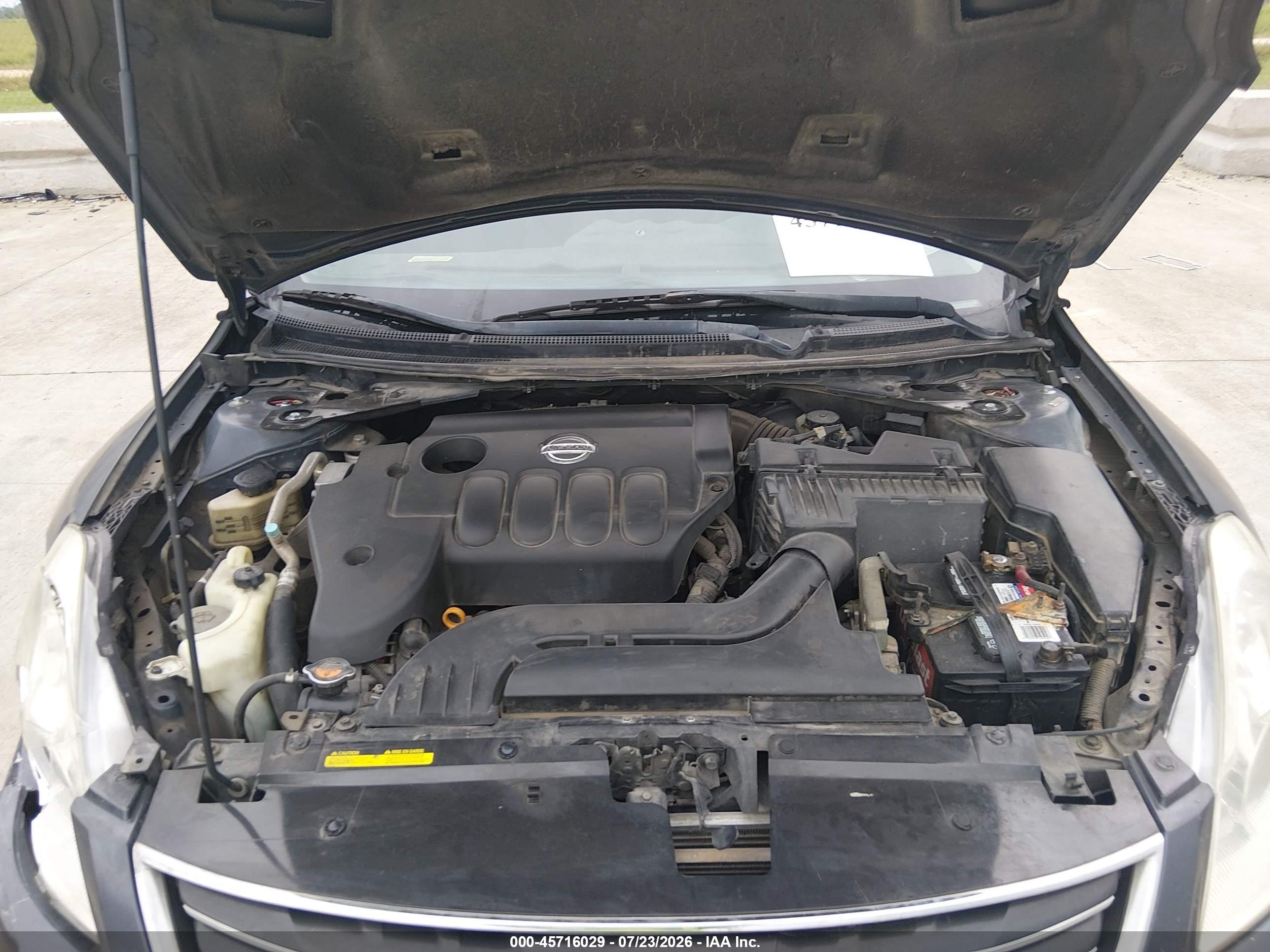 2010 Nissan Altima 2.5 S Серый vin: 1N4AL2AP9AN521778