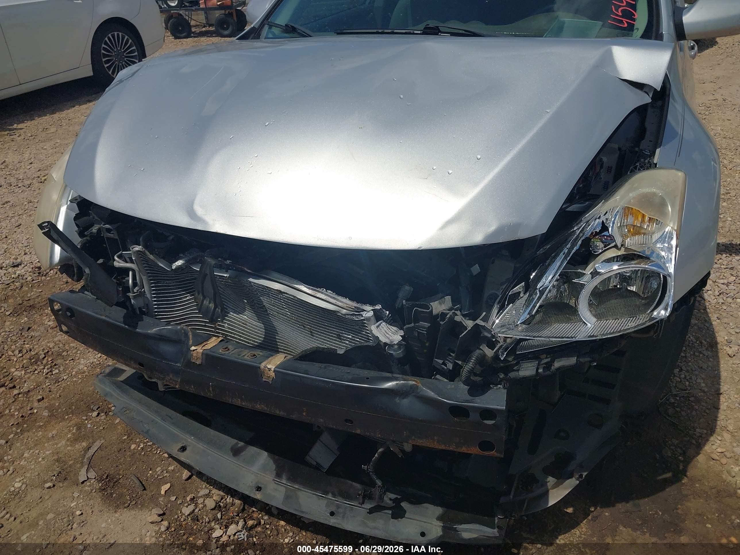 2010 Nissan Altima 2.5 S Silver vin: 1N4AL2AP9AN529363