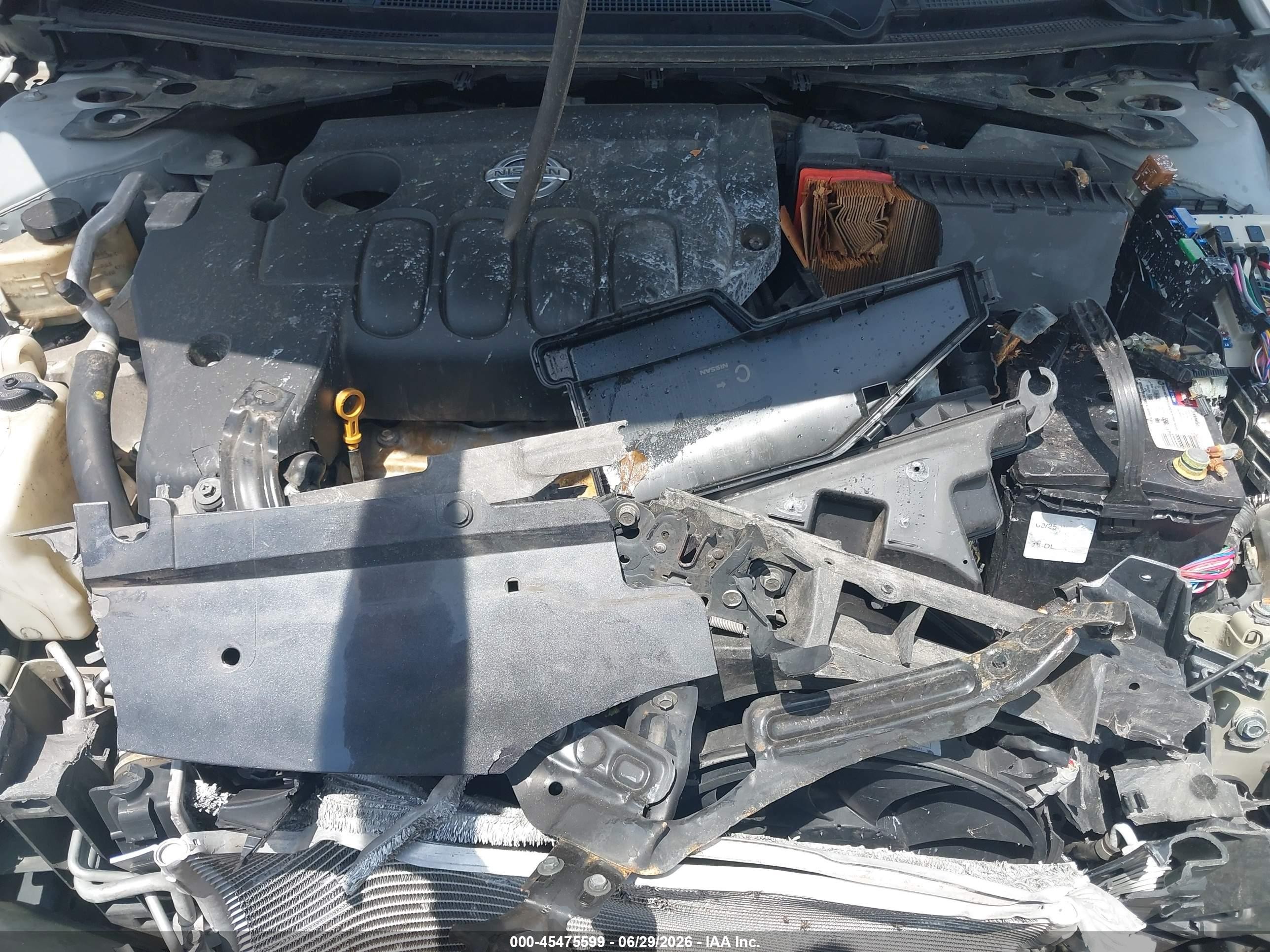 2010 Nissan Altima 2.5 S Silver vin: 1N4AL2AP9AN529363