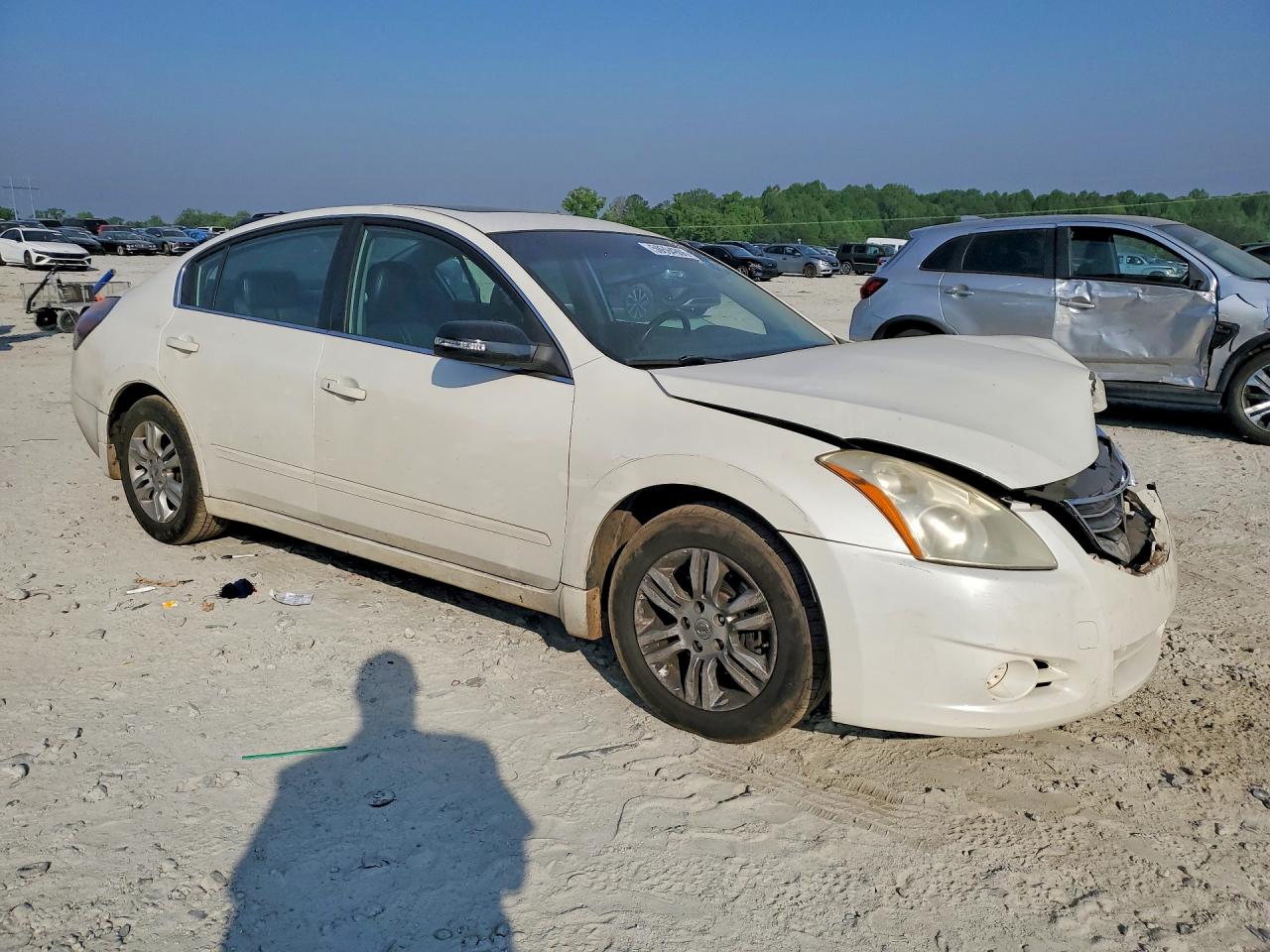2010 Nissan Altima 2.5 White vin: 1N4AL2AP9AN532019