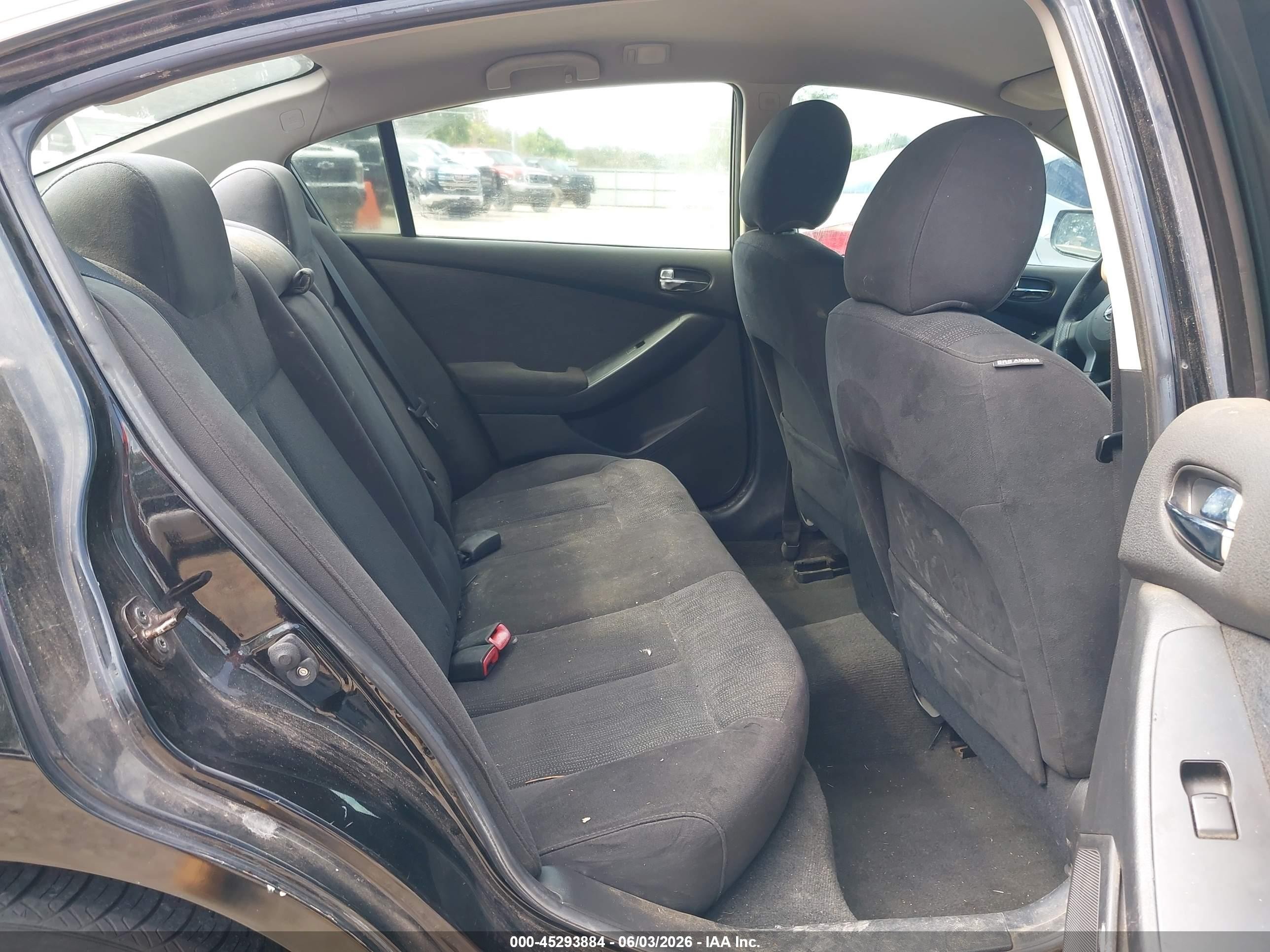 2010 Nissan Altima 2.5 S Black vin: 1N4AL2AP9AN534675