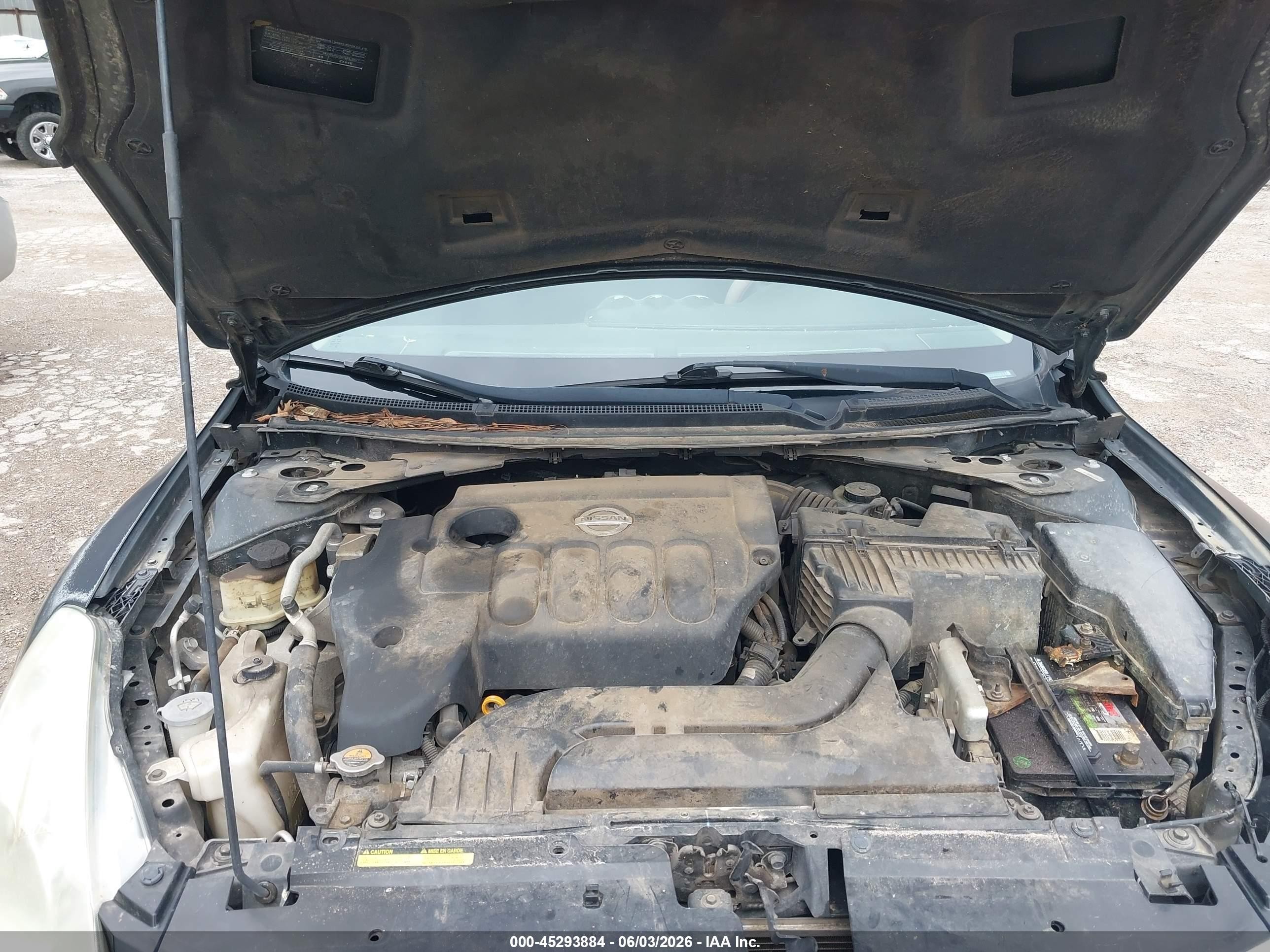 2010 Nissan Altima 2.5 S Black vin: 1N4AL2AP9AN534675
