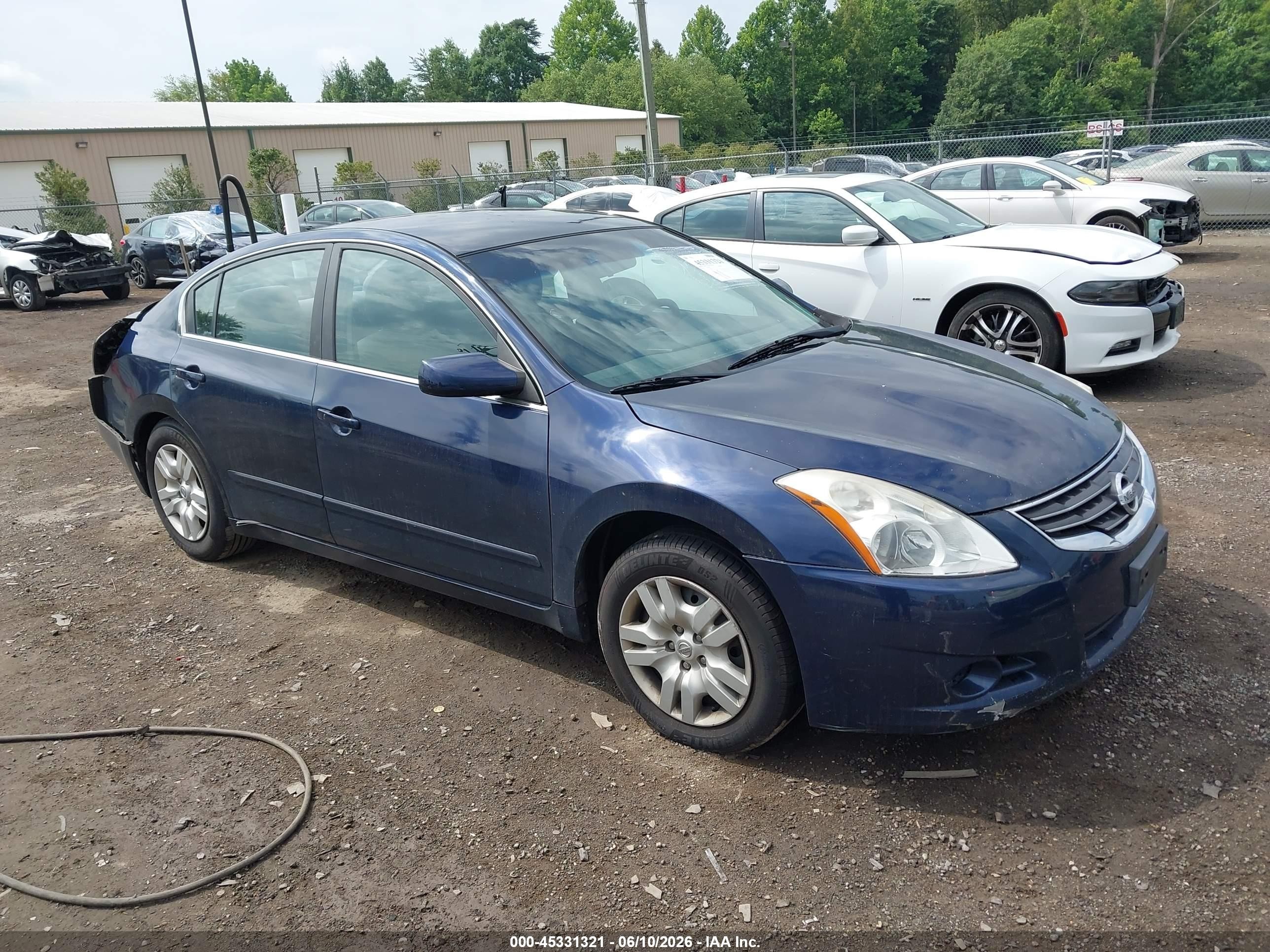 2010 Nissan Altima 2.5 S Navy vin: 1N4AL2AP9AN537723
