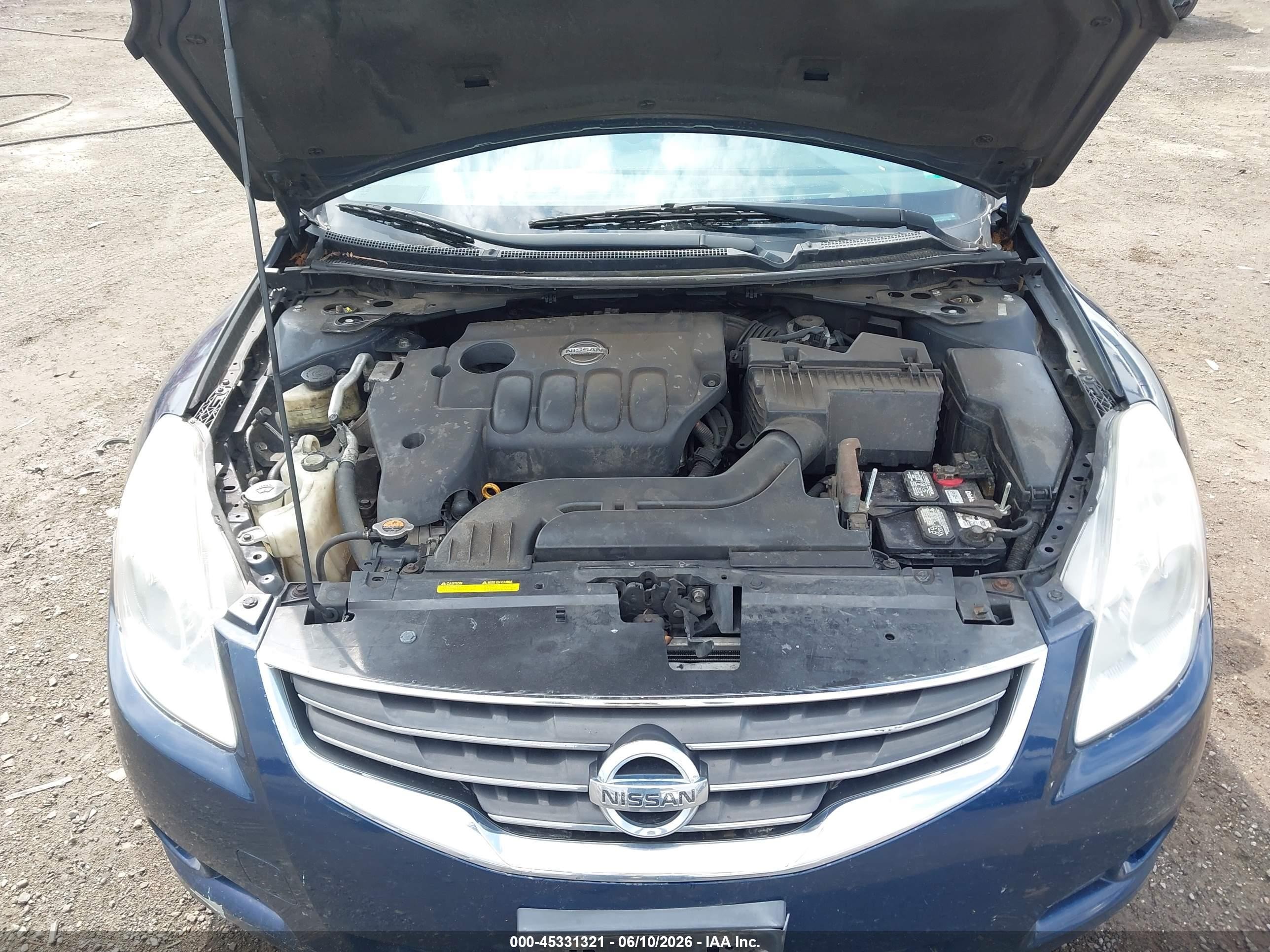 2010 Nissan Altima 2.5 S Navy vin: 1N4AL2AP9AN537723