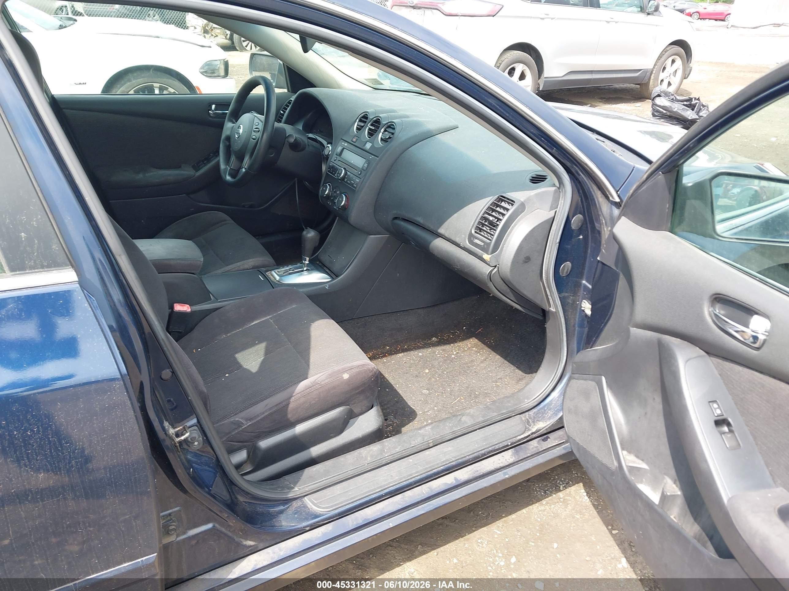 2010 Nissan Altima 2.5 S Navy vin: 1N4AL2AP9AN537723