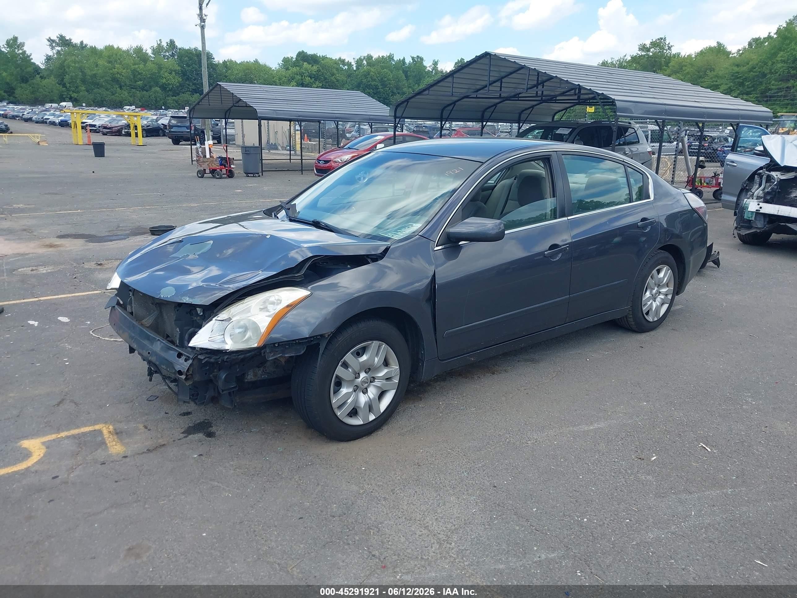 2010 Nissan Altima 2.5 Gray vin: 1N4AL2AP9AN544476