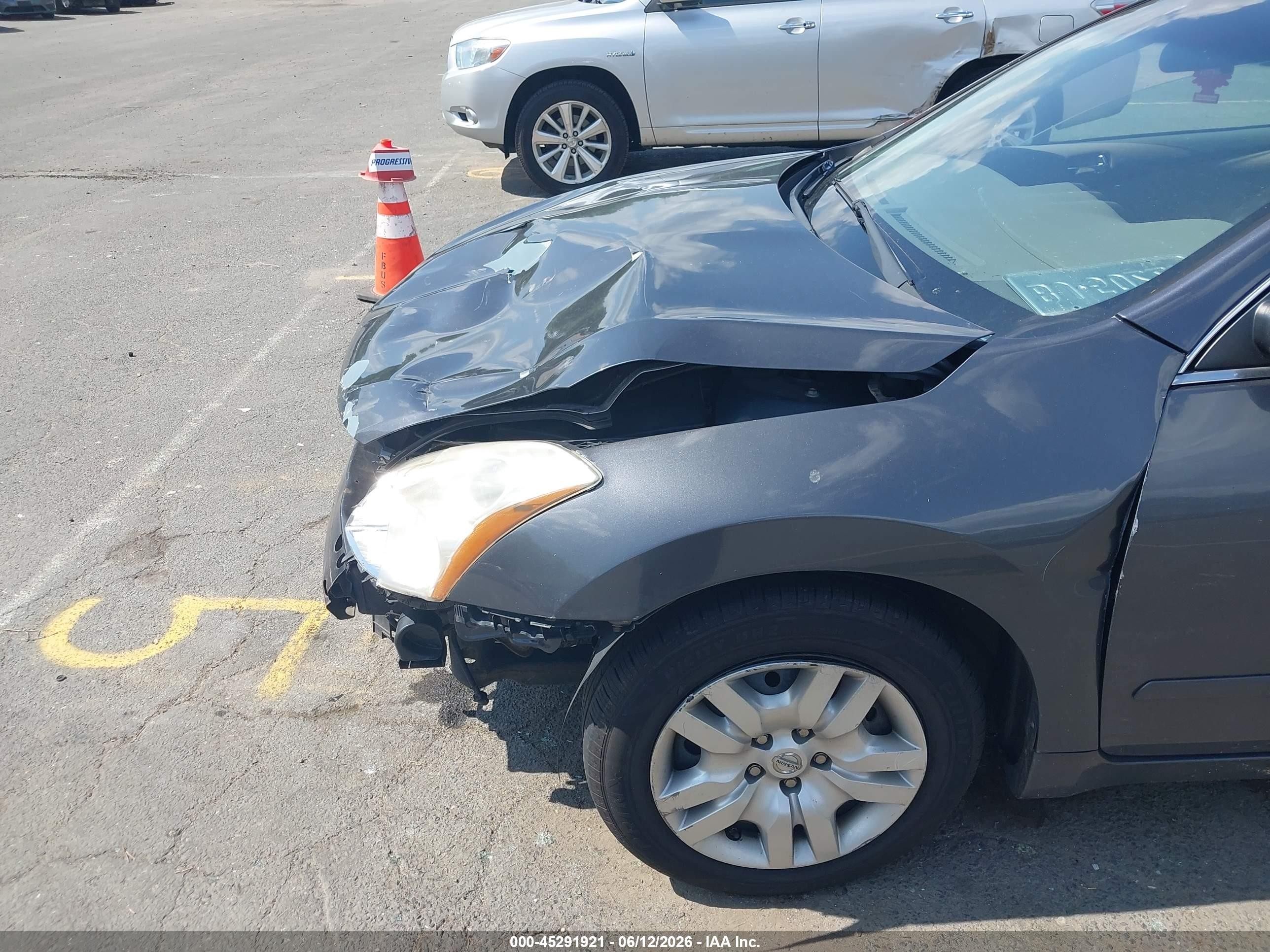 2010 Nissan Altima 2.5 Gray vin: 1N4AL2AP9AN544476