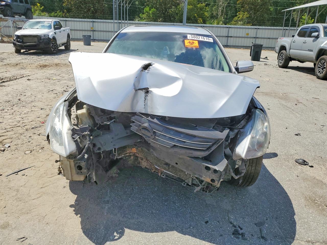 2011 Nissan Altima Base/s Silver vin: 1N4AL2AP9BC112872